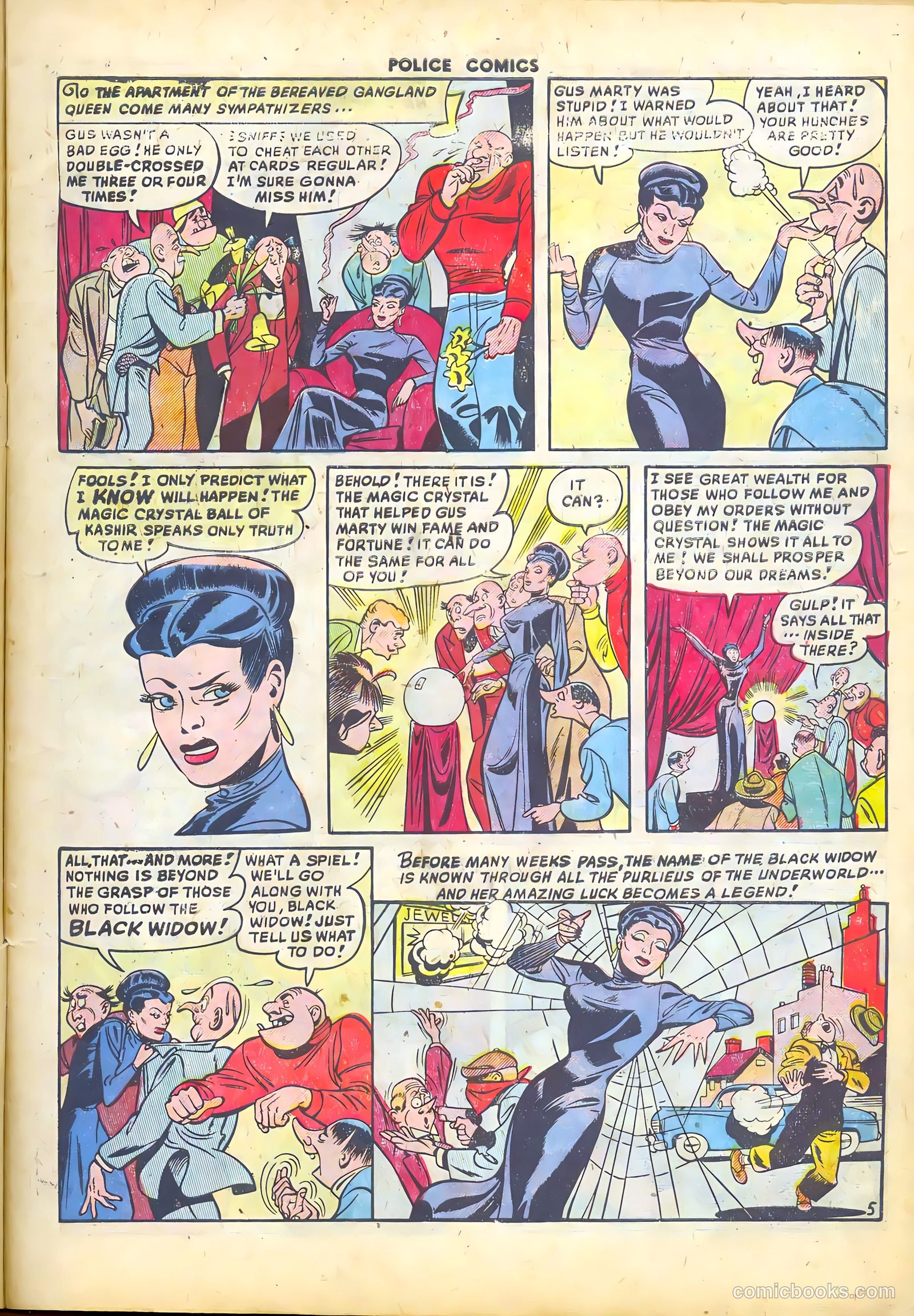 Police Comics #96 (1949) — page 7 of 36