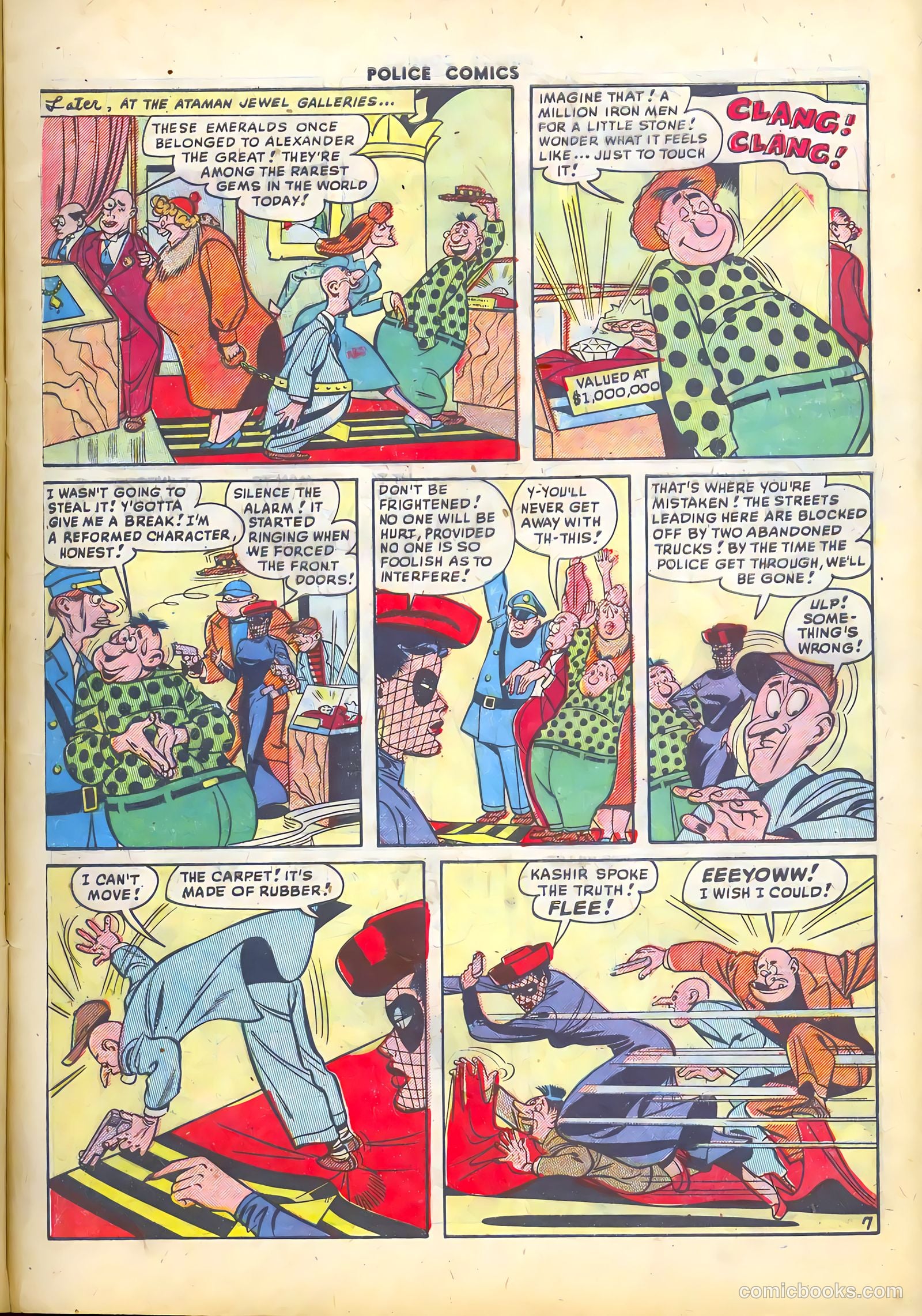 Police Comics #96 (1949) — page 9 of 36