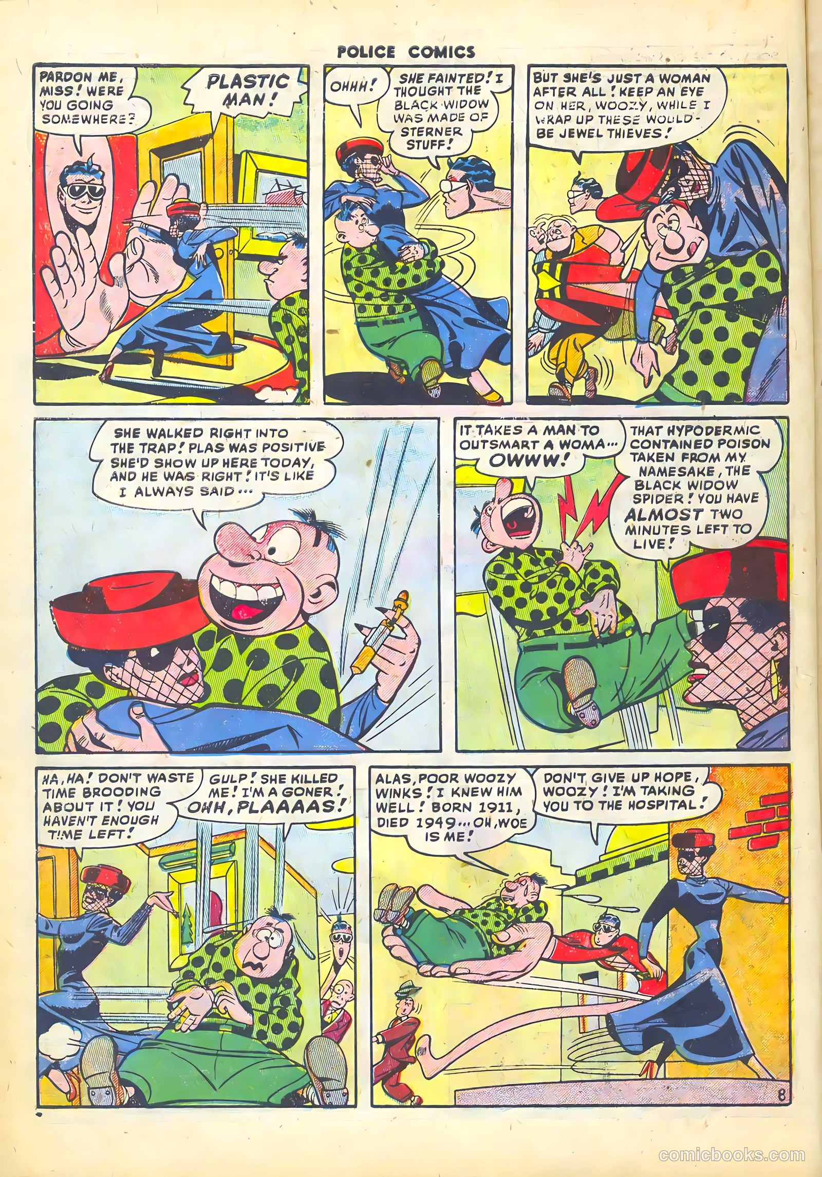 Police Comics #96 (1949) — page 10 of 36