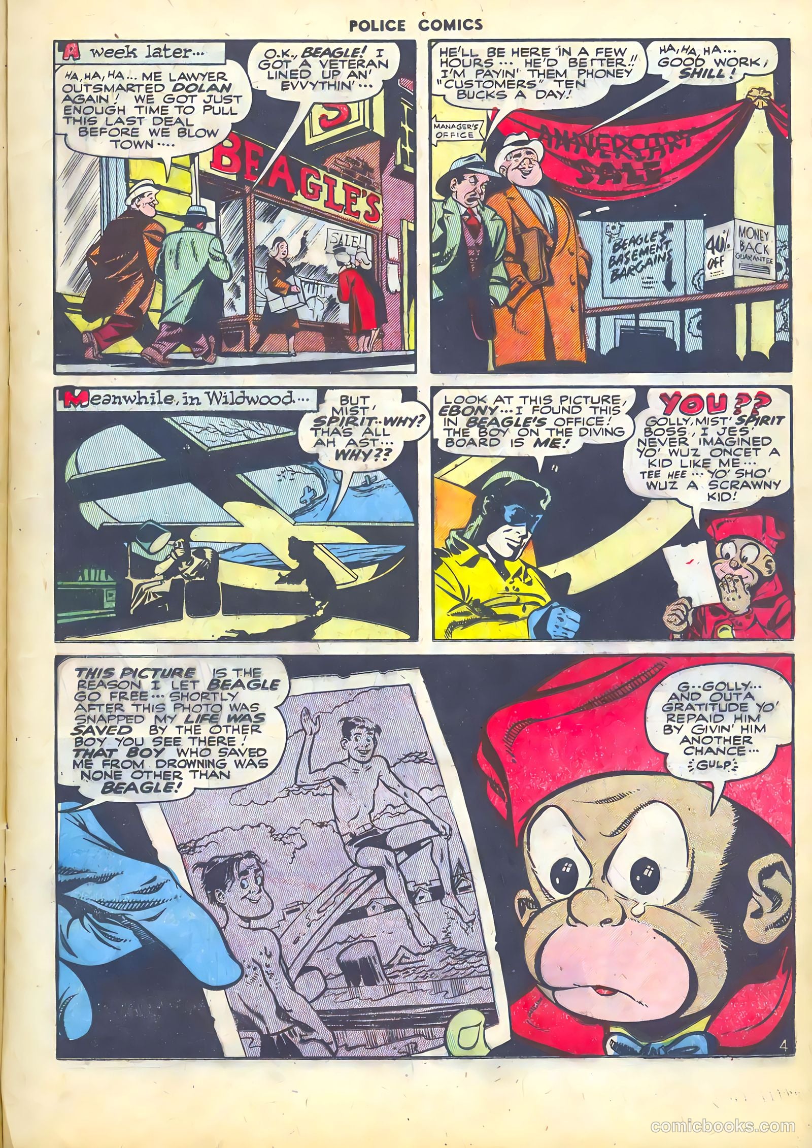 Police Comics #96 (1949) — page 17 of 36