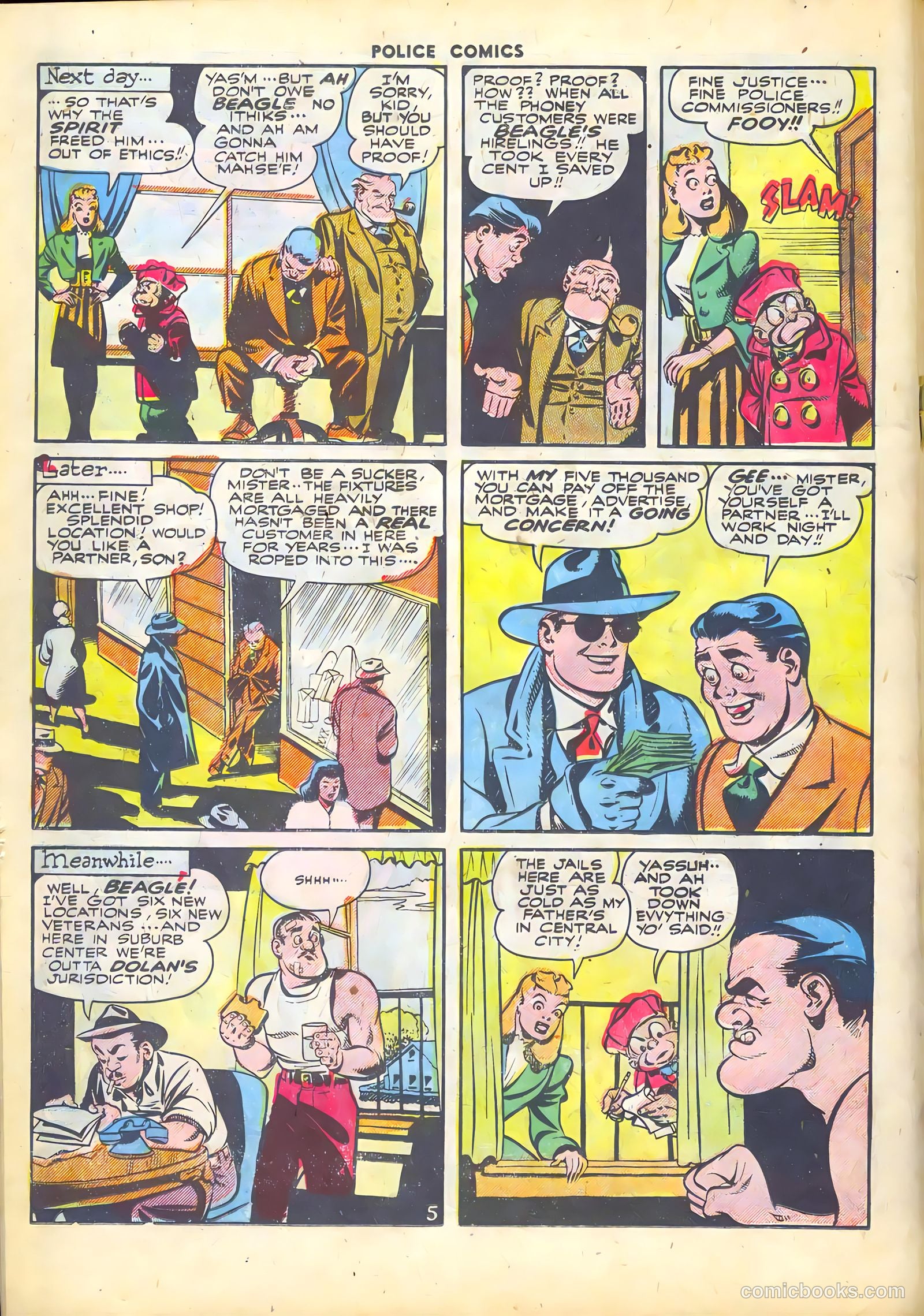 Police Comics #96 (1949) — page 18 of 36