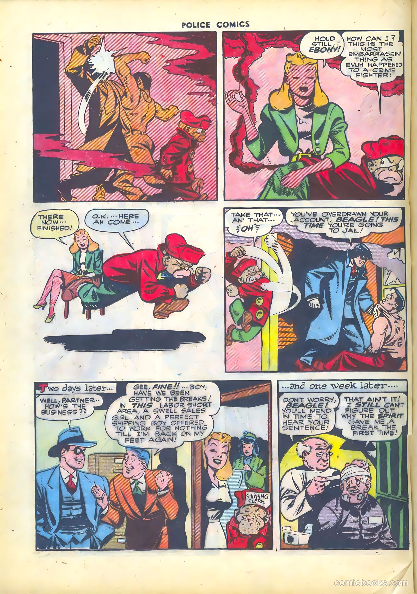 Police Comics #96 (1949) — page 20 of 36