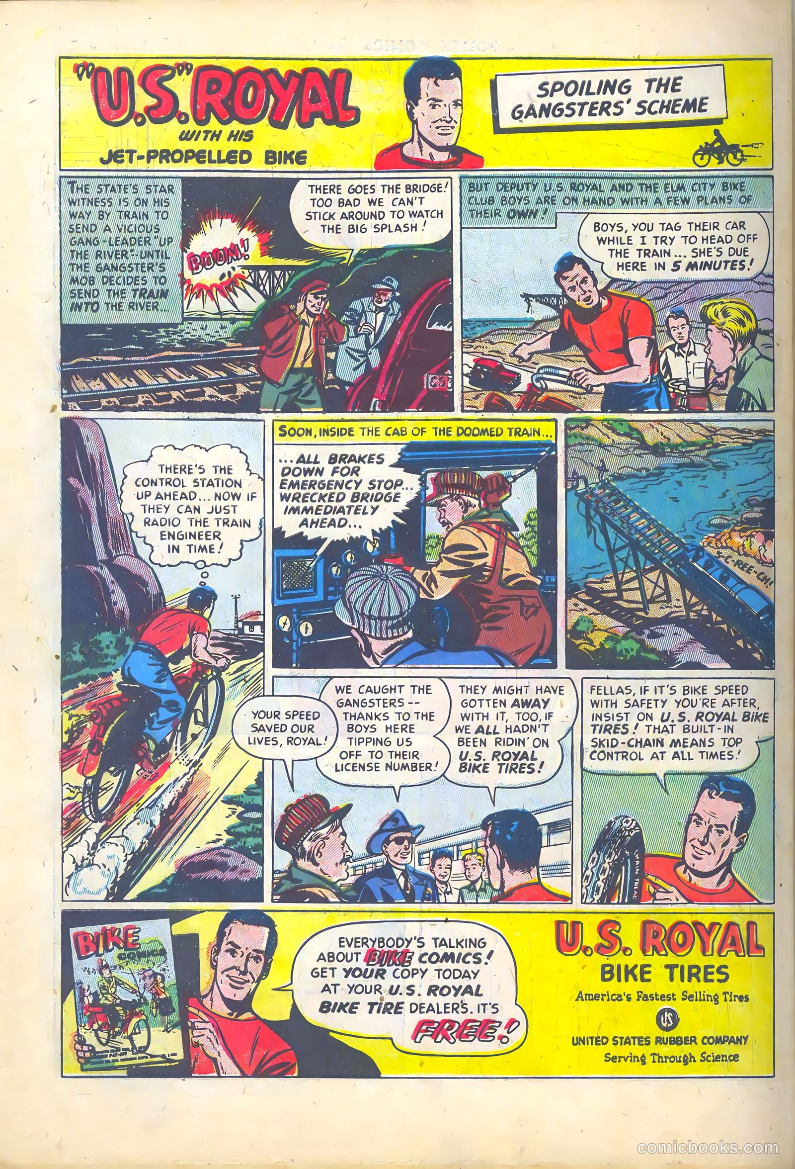 Police Comics #96 (1949) — page 34 of 36