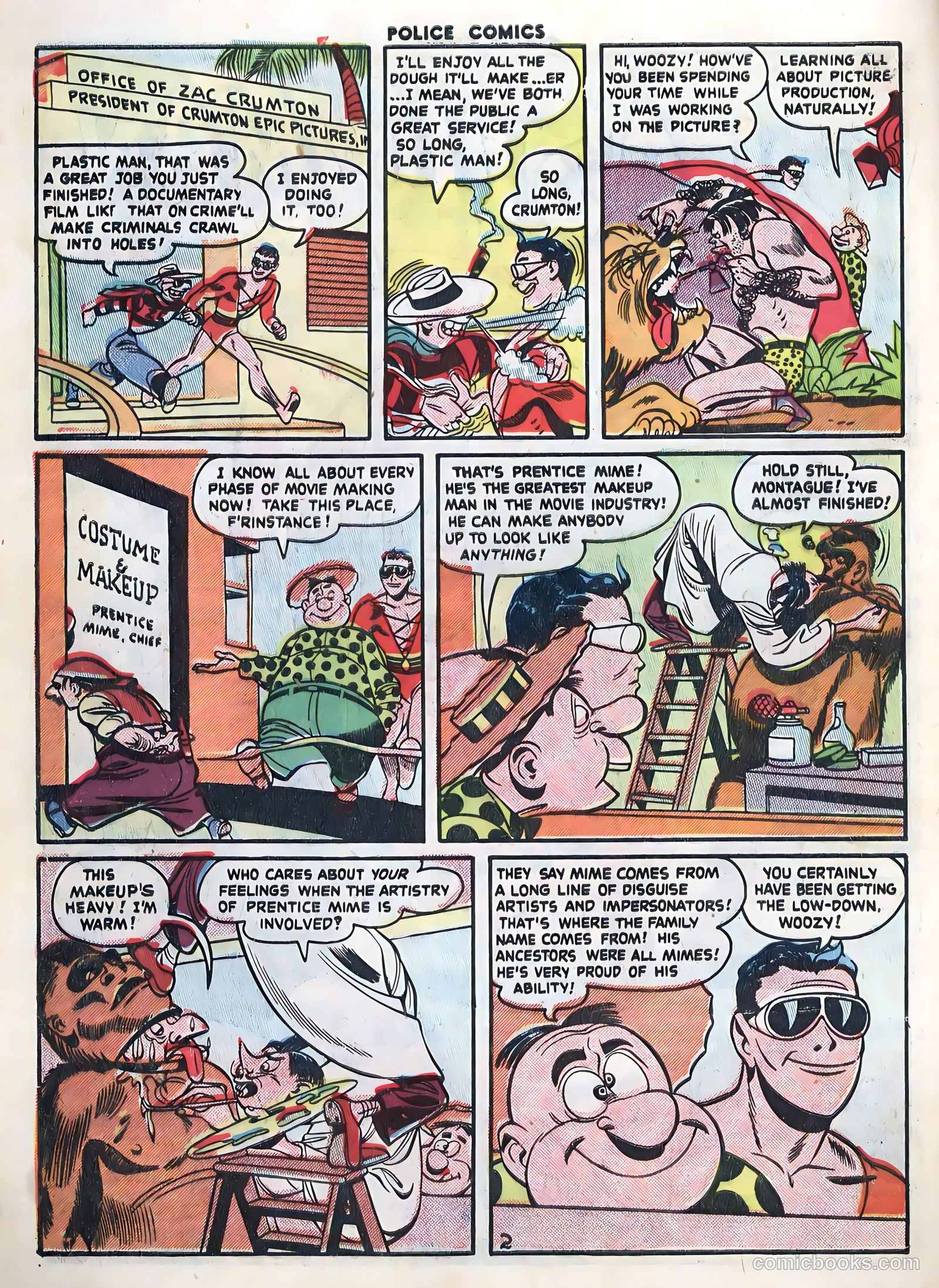 Police Comics #97 (1949) — page 4 of 36