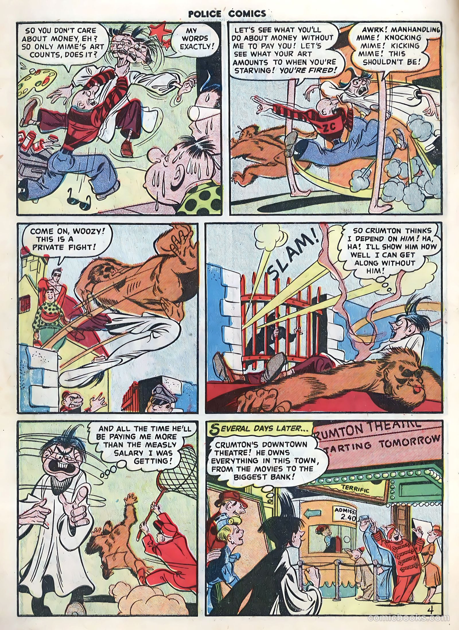 Police Comics #97 (1949) — page 6 of 36
