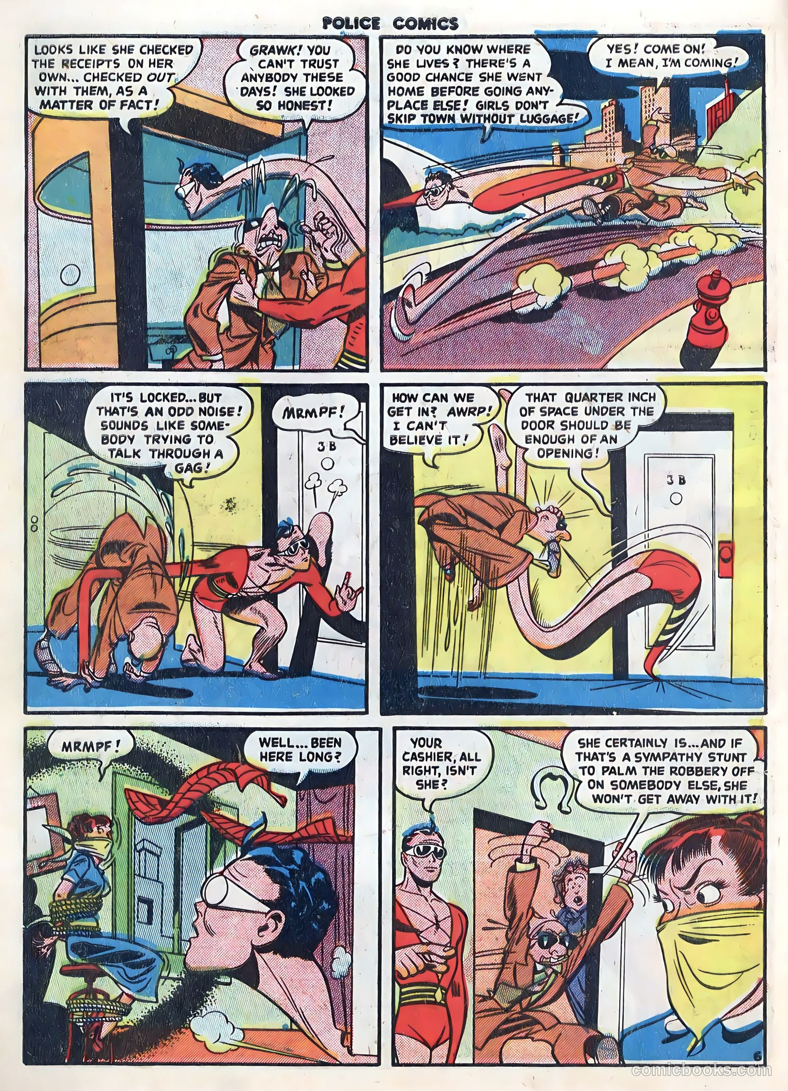 Police Comics #97 (1949) — page 8 of 36