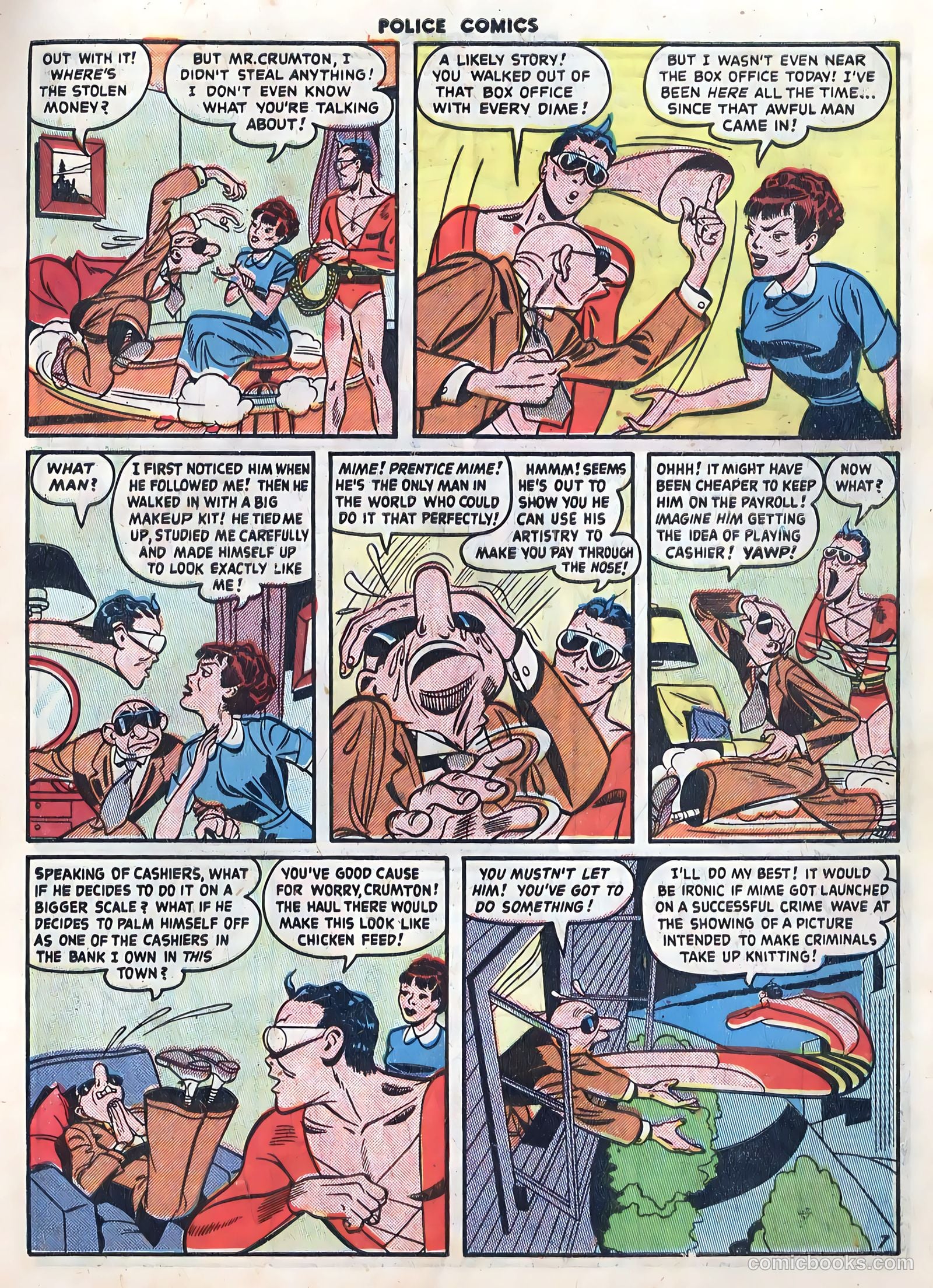 Police Comics #97 (1949) — page 9 of 36
