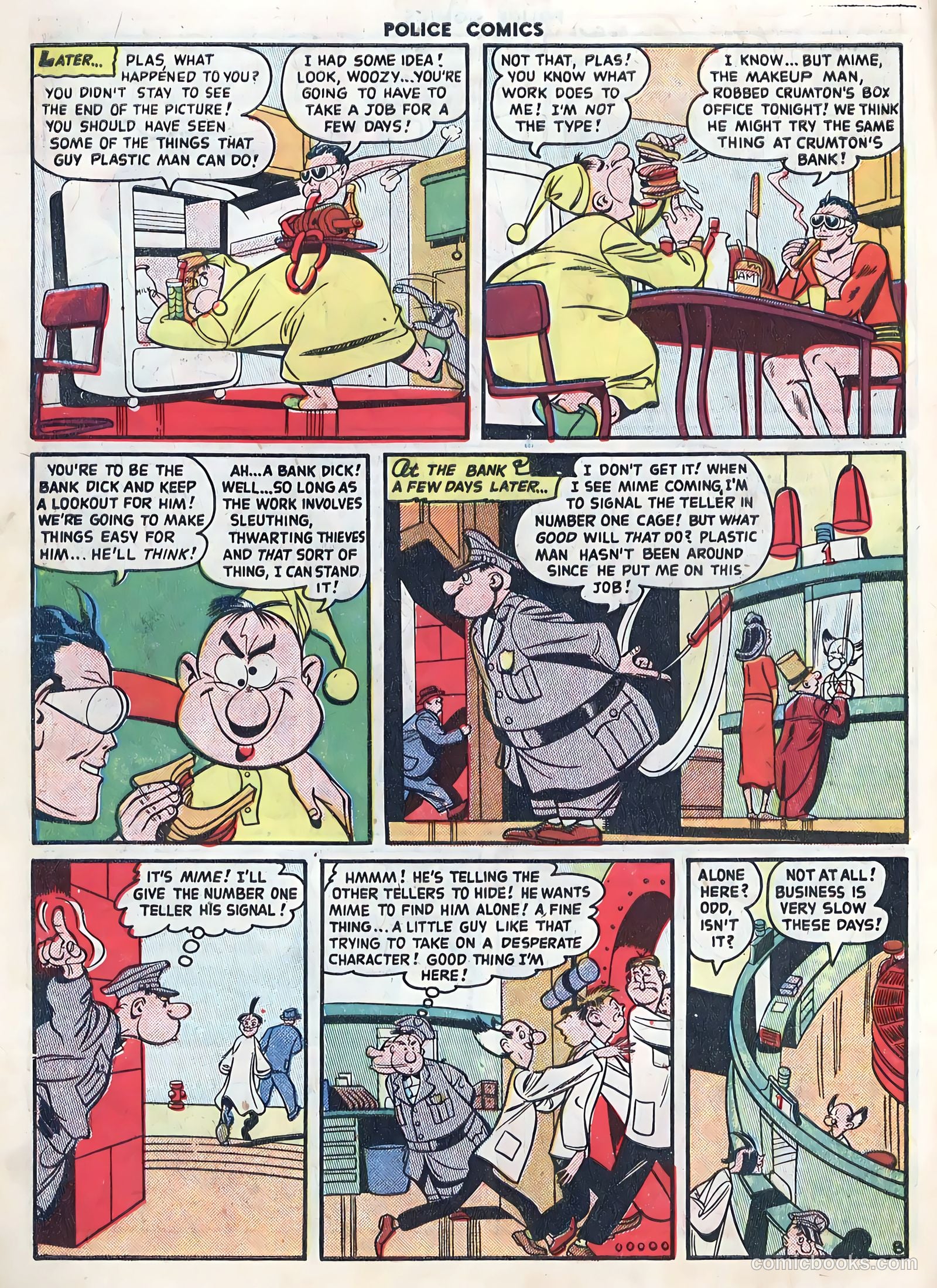 Police Comics #97 (1949) — page 10 of 36