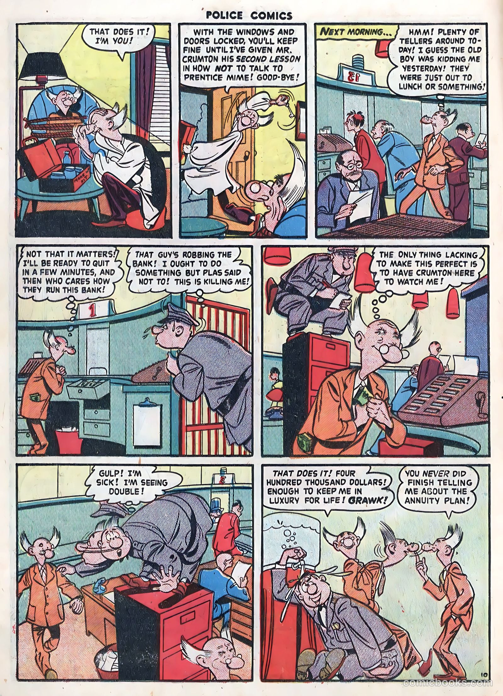 Police Comics #97 (1949) — page 12 of 36