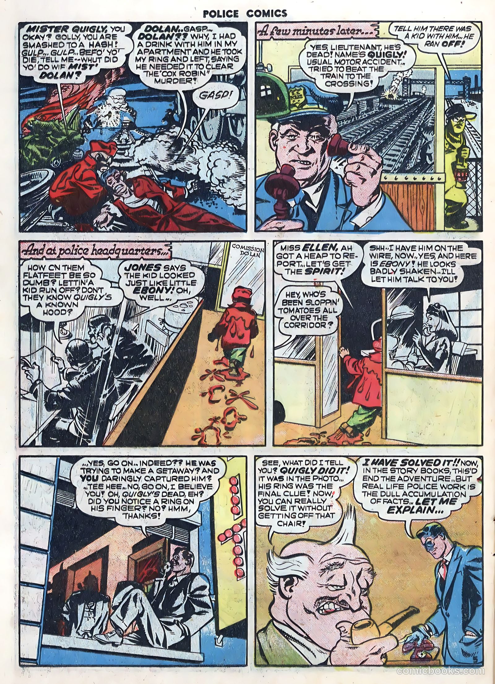 Police Comics #97 (1949) — page 24 of 36