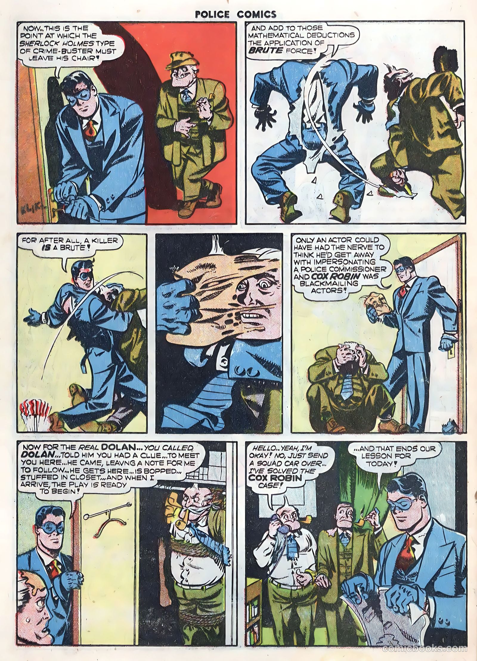 Police Comics #97 (1949) — page 26 of 36