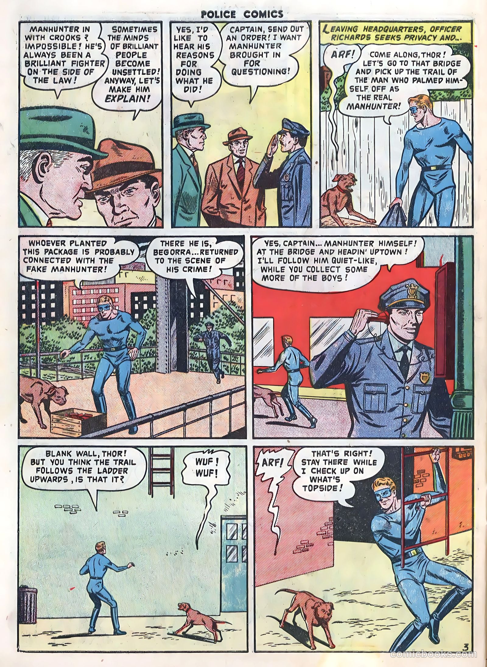 Police Comics #97 (1949) — page 30 of 36
