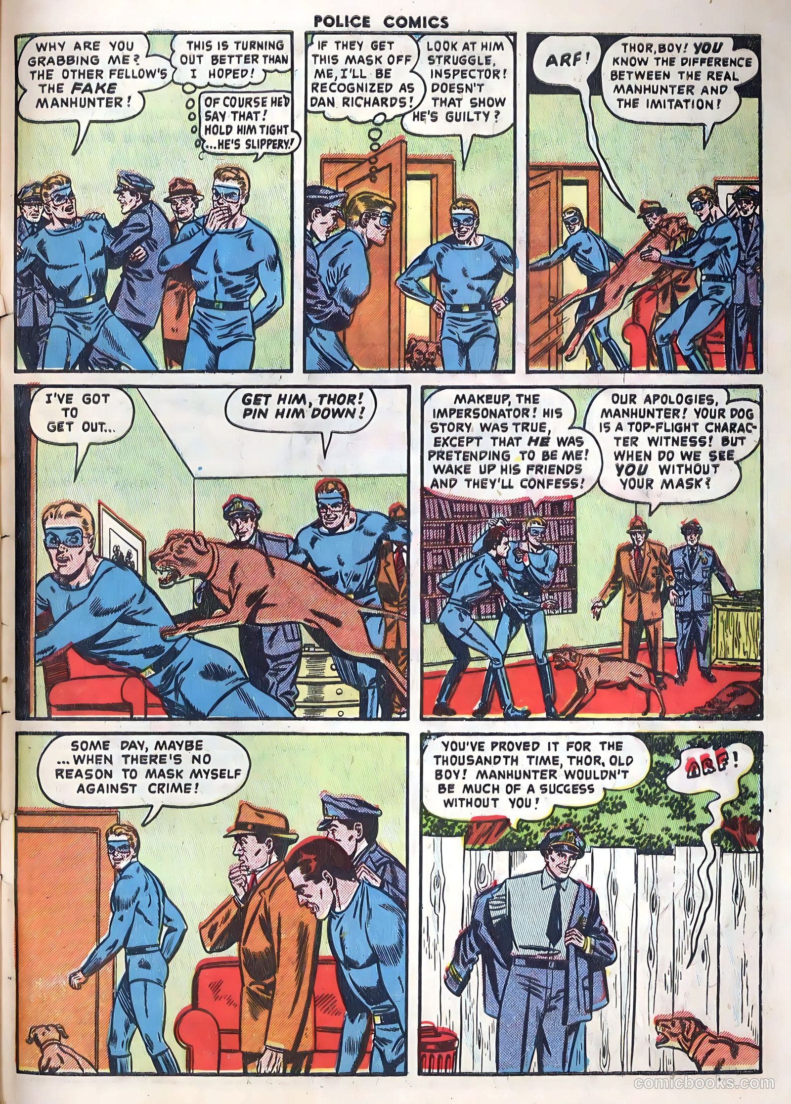 Police Comics #97 (1949) — page 33 of 36