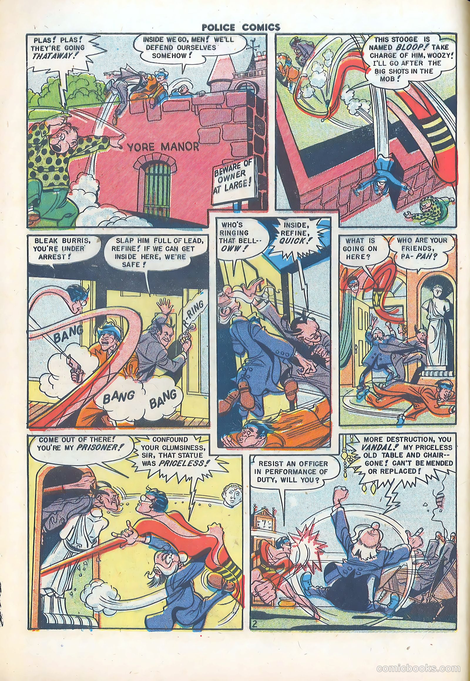 Police Comics #98 (1950) — page 4 of 36