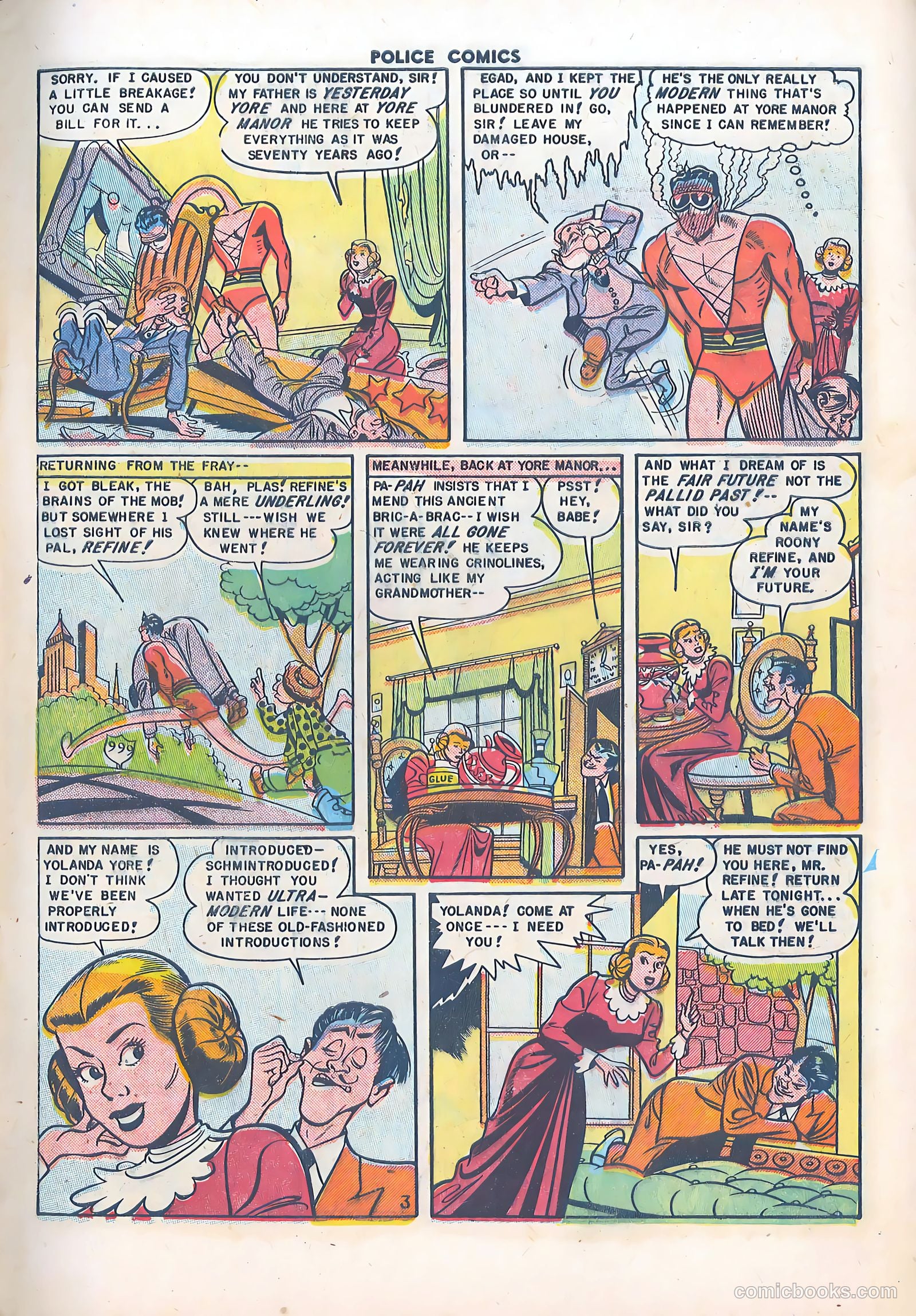 Police Comics #98 (1950) — page 5 of 36
