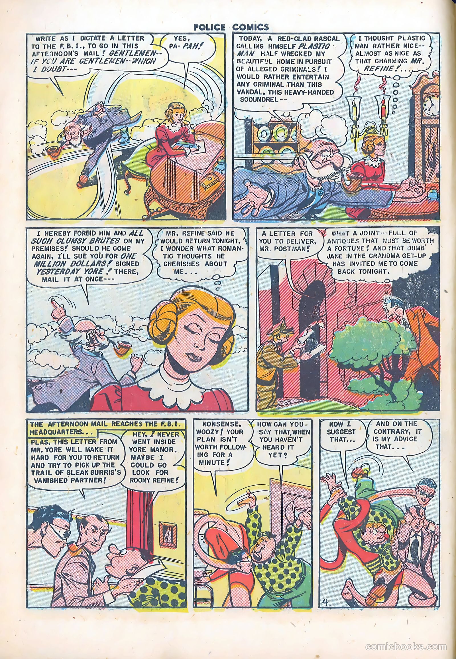Police Comics #98 (1950) — page 6 of 36