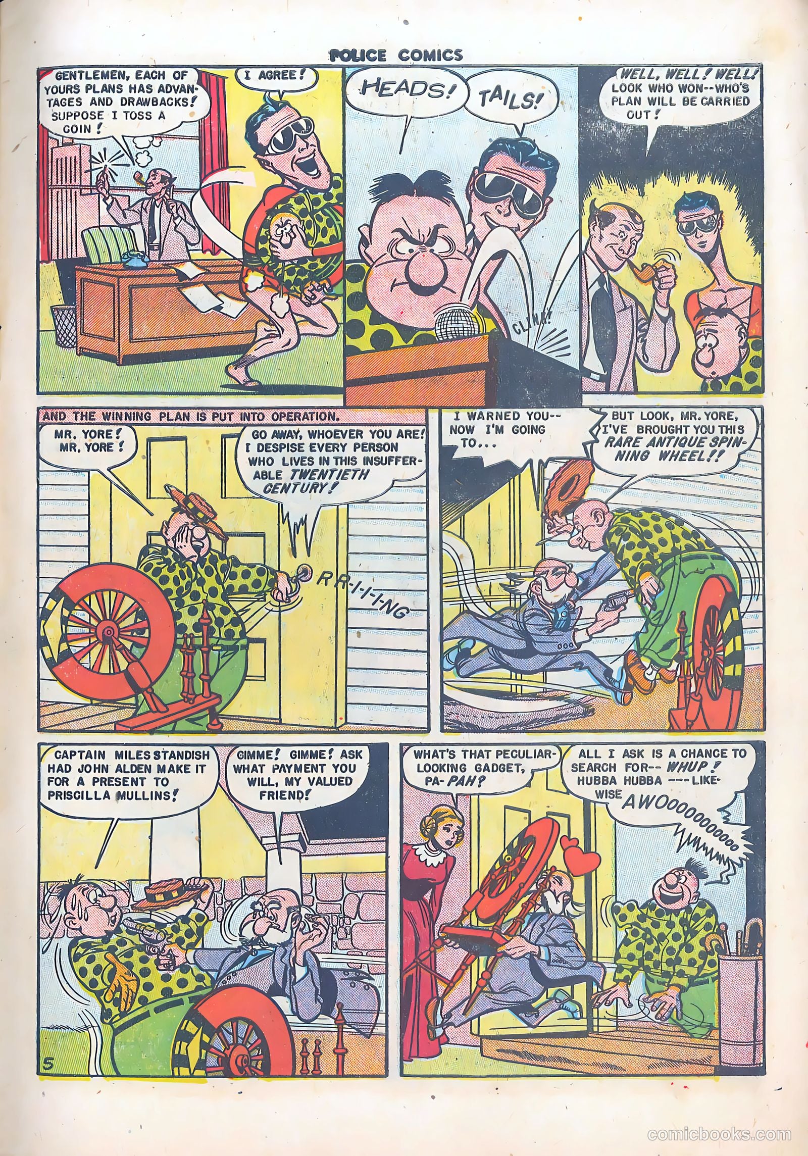Police Comics #98 (1950) — page 7 of 36