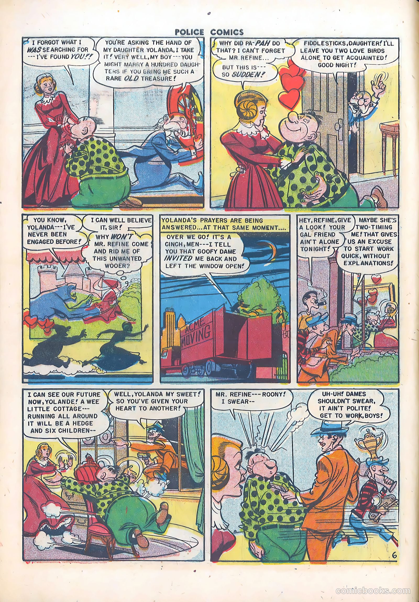 Police Comics #98 (1950) — page 8 of 36