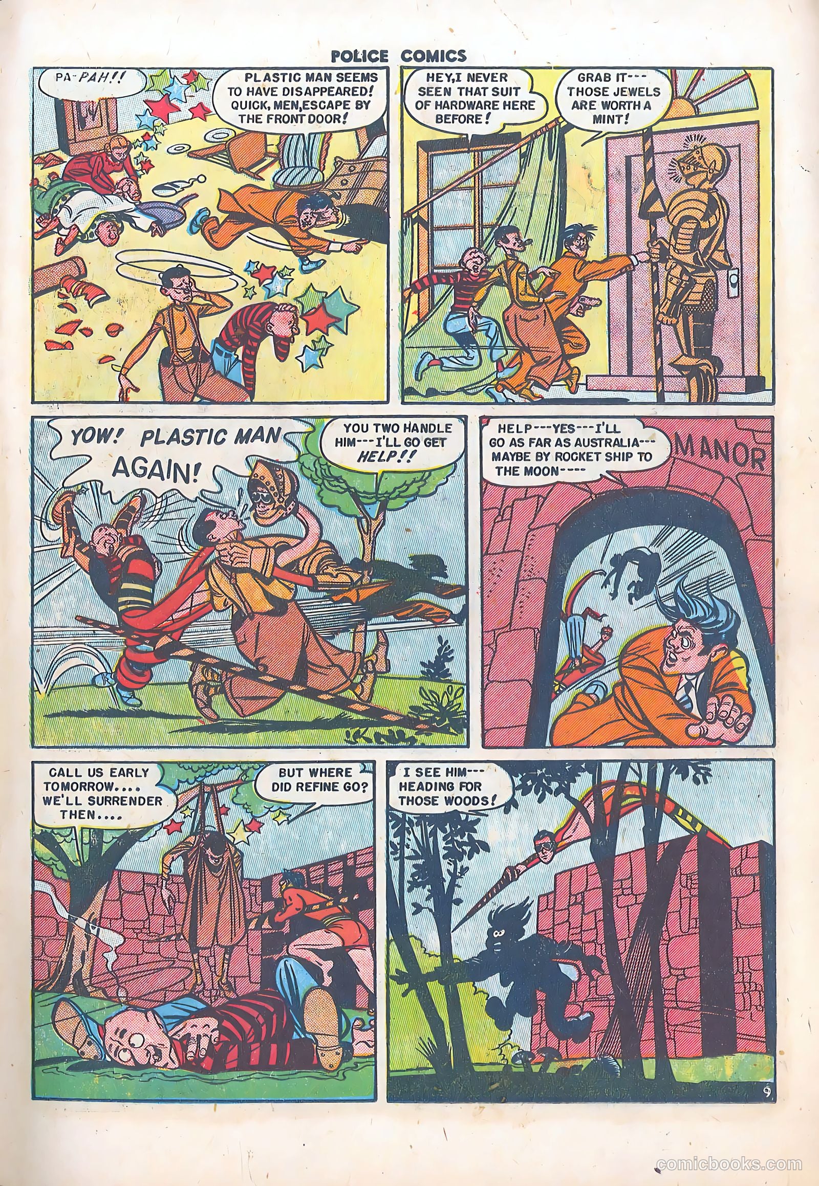 Police Comics #98 (1950) — page 11 of 36