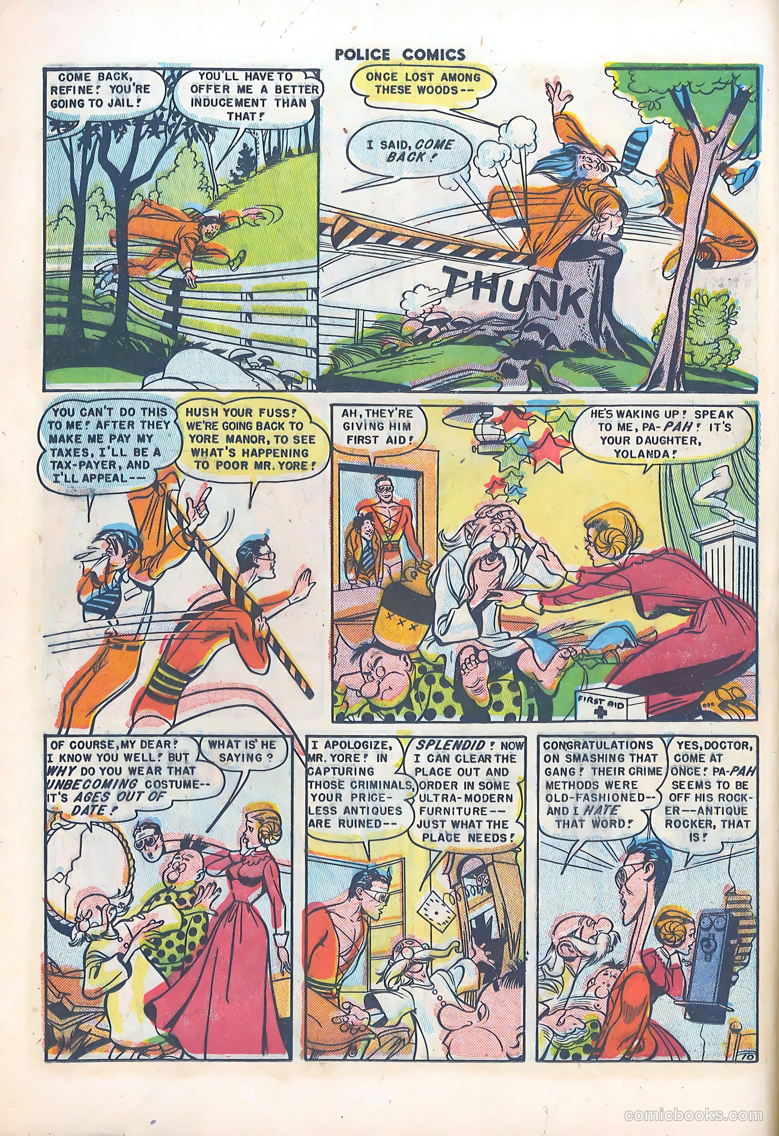 Police Comics #98 (1950) — page 12 of 36