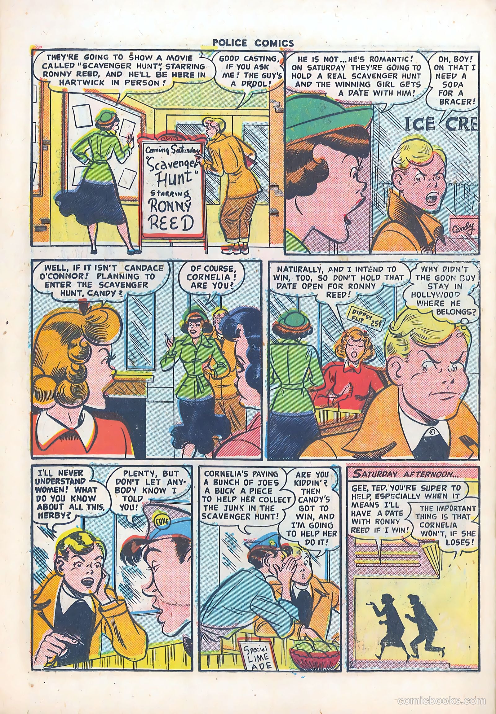 Police Comics #98 (1950) — page 22 of 36