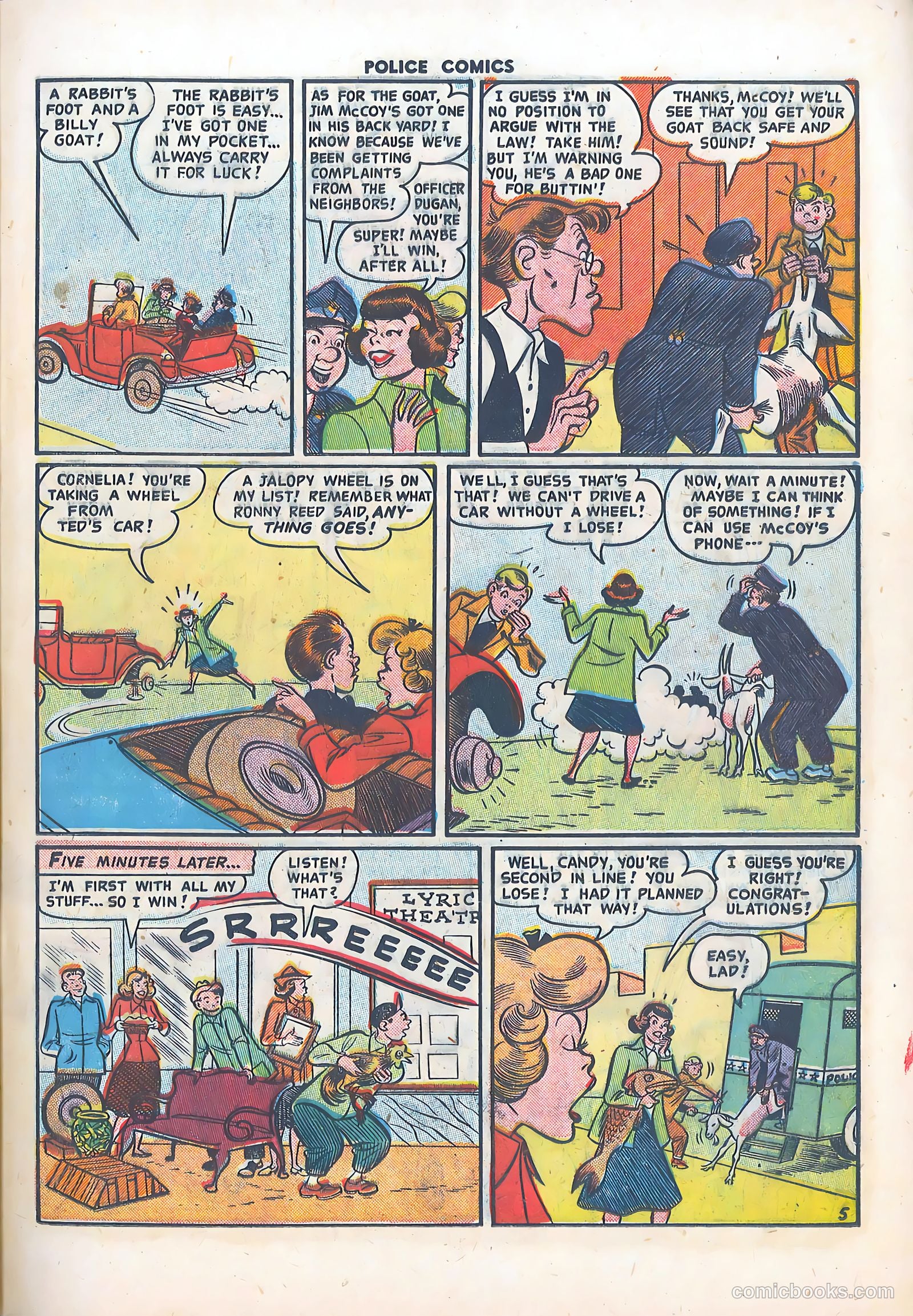 Police Comics #98 (1950) — page 25 of 36