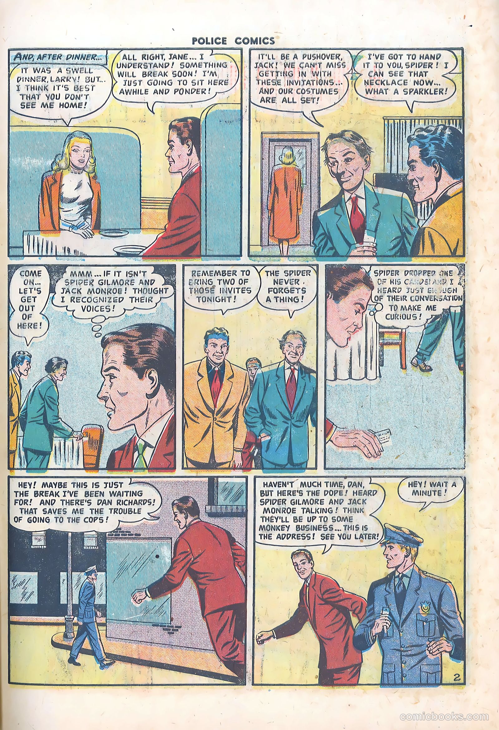 Police Comics #98 (1950) — page 29 of 36