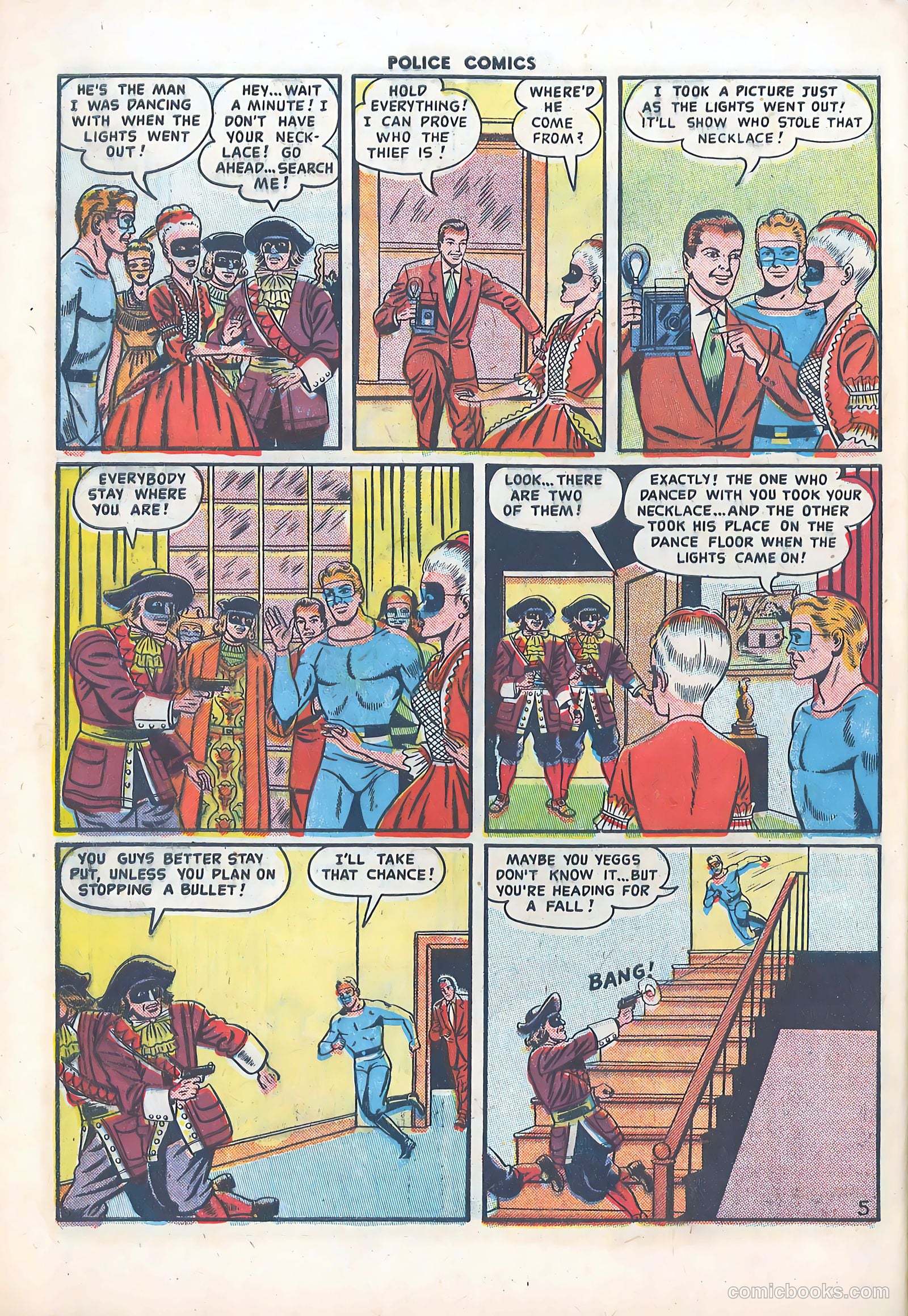 Police Comics #98 (1950) — page 32 of 36