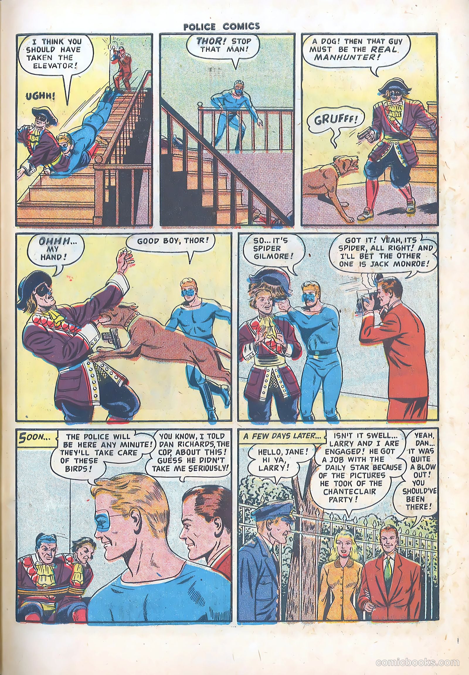 Police Comics #98 (1950) — page 33 of 36