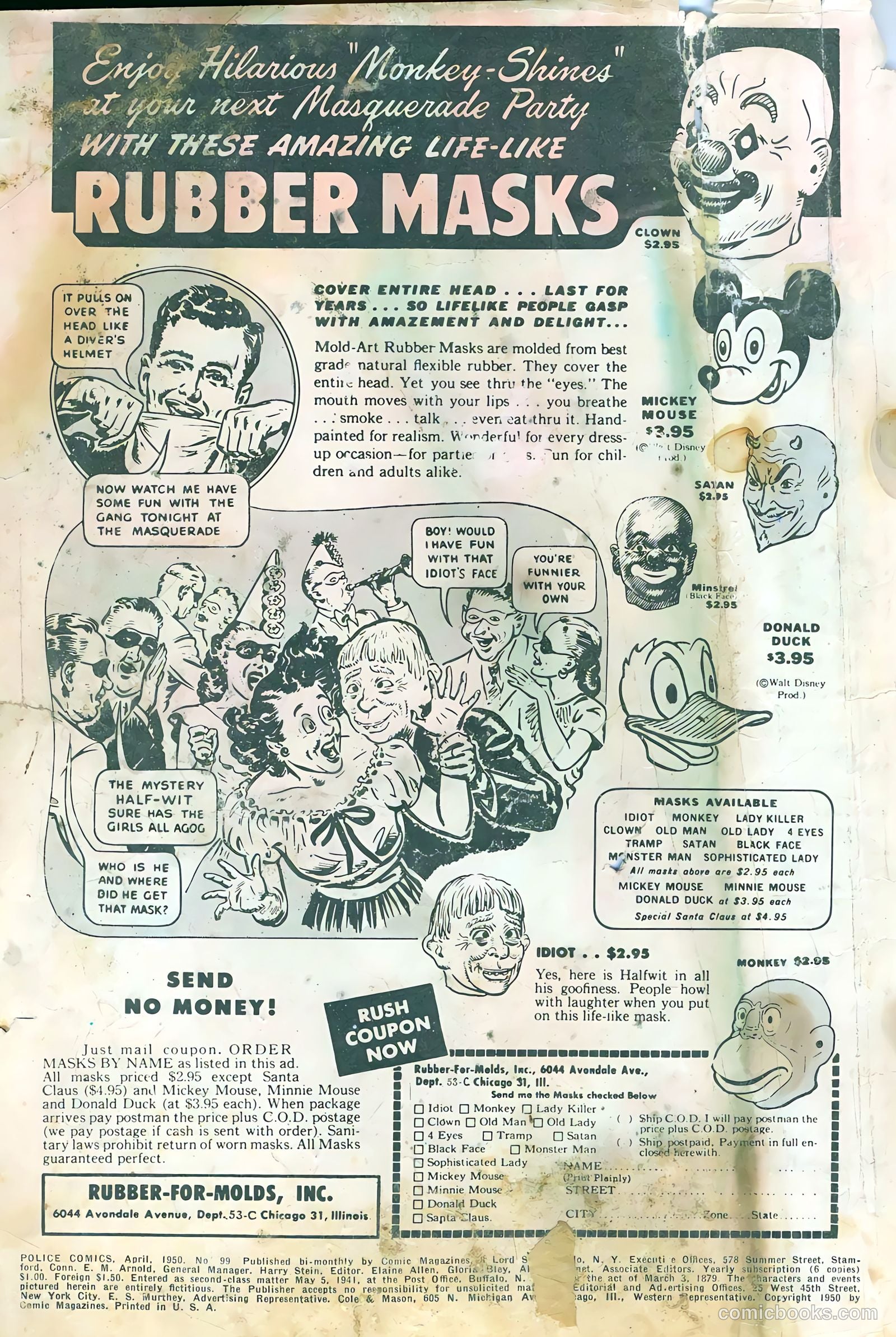Police Comics #99 (1950) — page 2 of 36