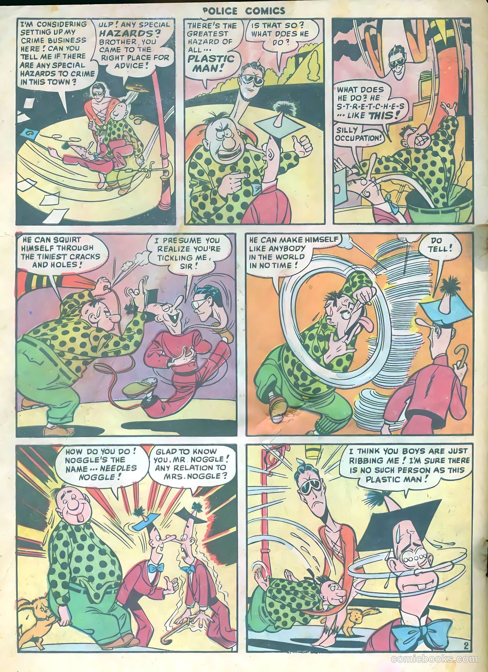 Police Comics #99 (1950) — page 4 of 36