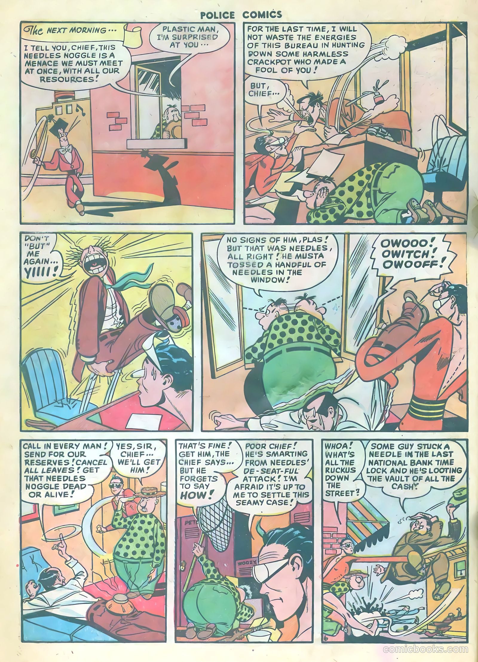Police Comics #99 (1950) — page 8 of 36