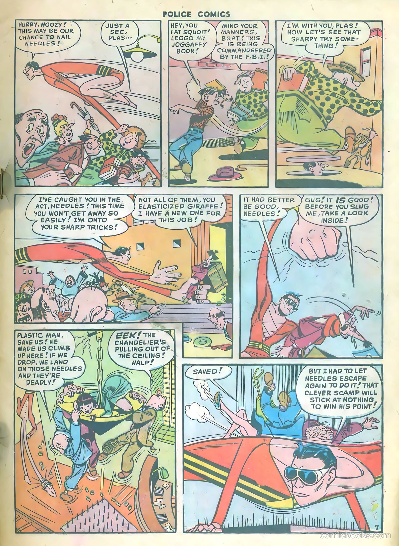 Police Comics #99 (1950) — page 9 of 36