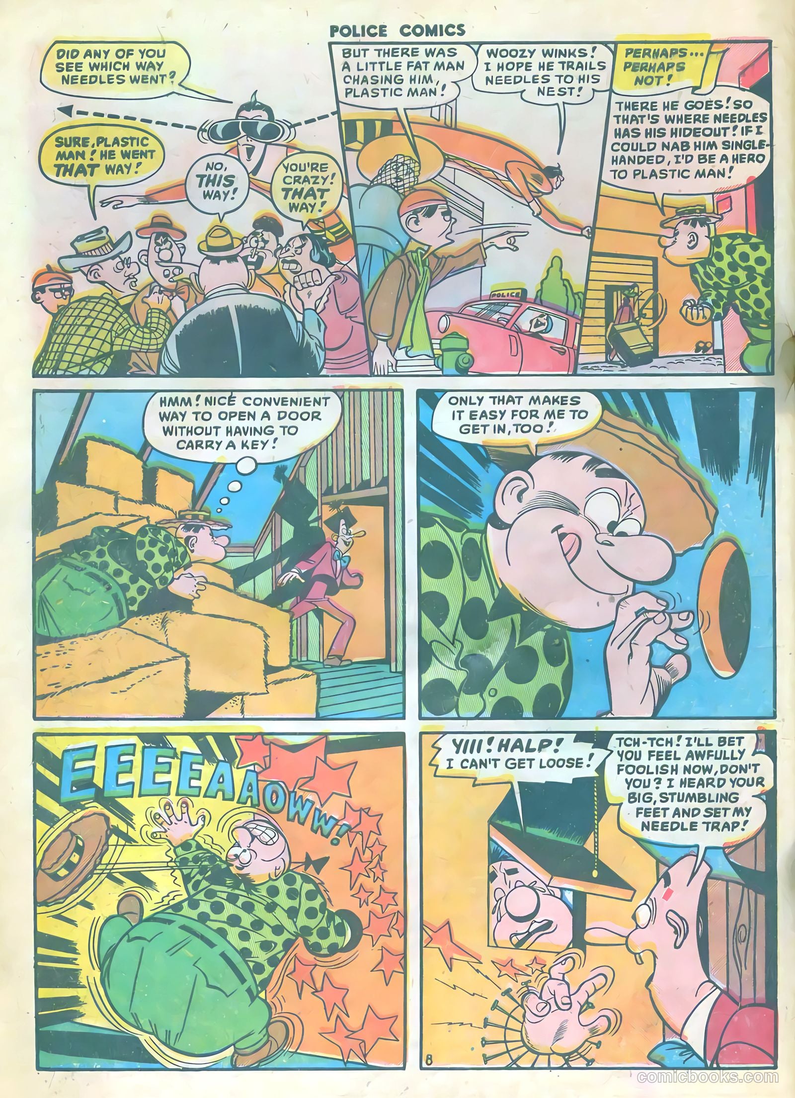 Police Comics #99 (1950) — page 10 of 36