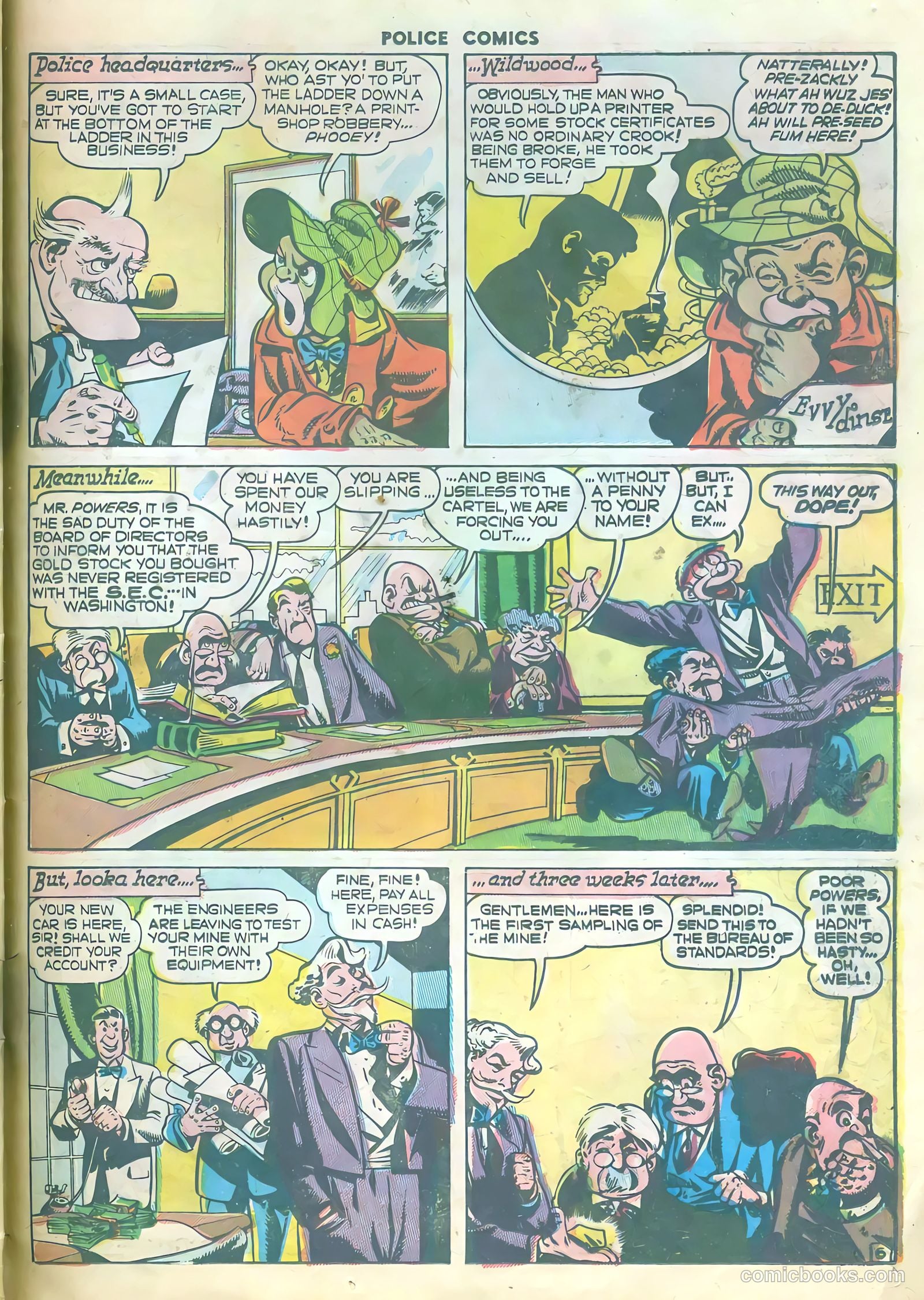Police Comics #99 (1950) — page 25 of 36