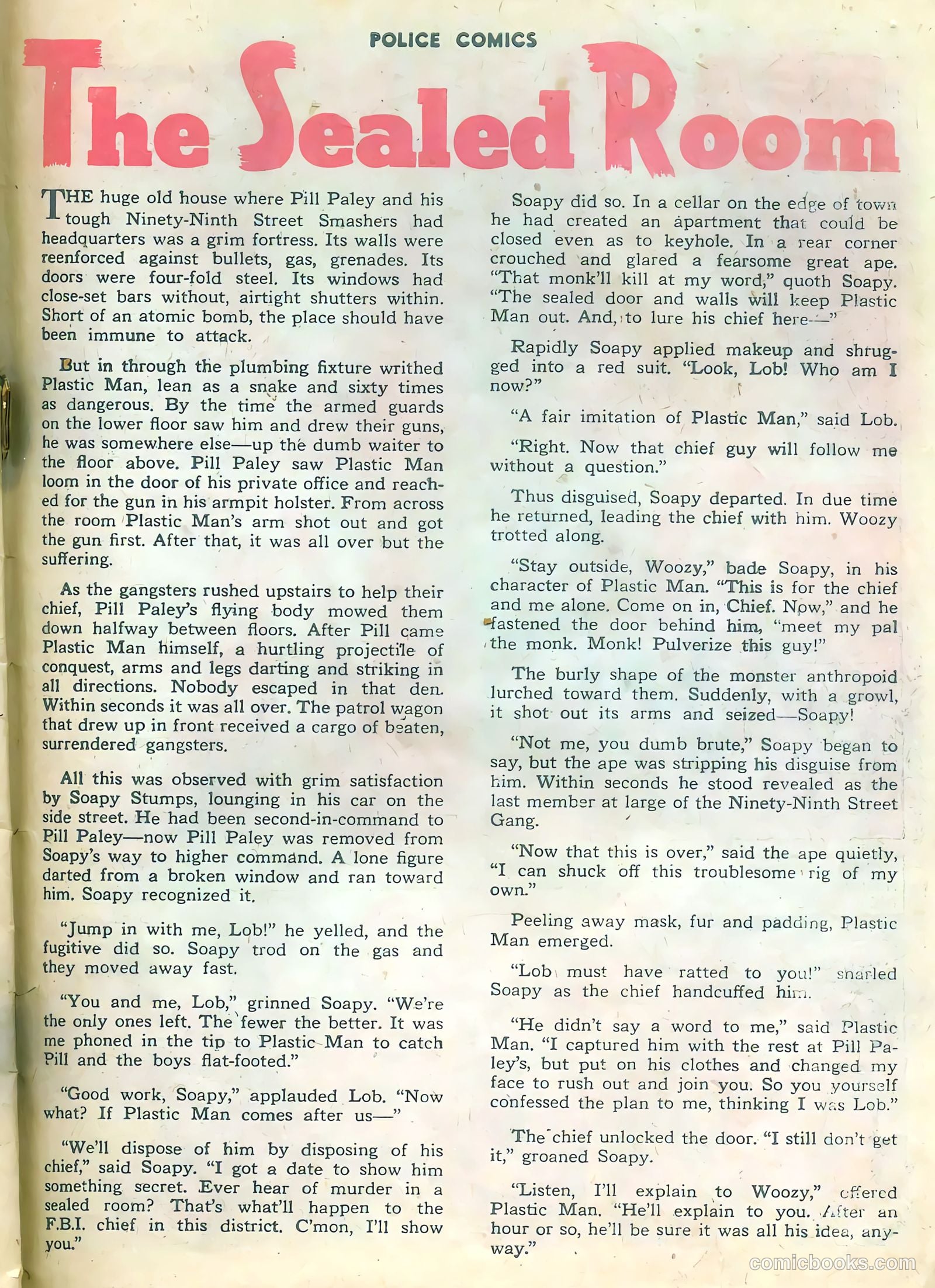 Police Comics #99 (1950) — page 27 of 36