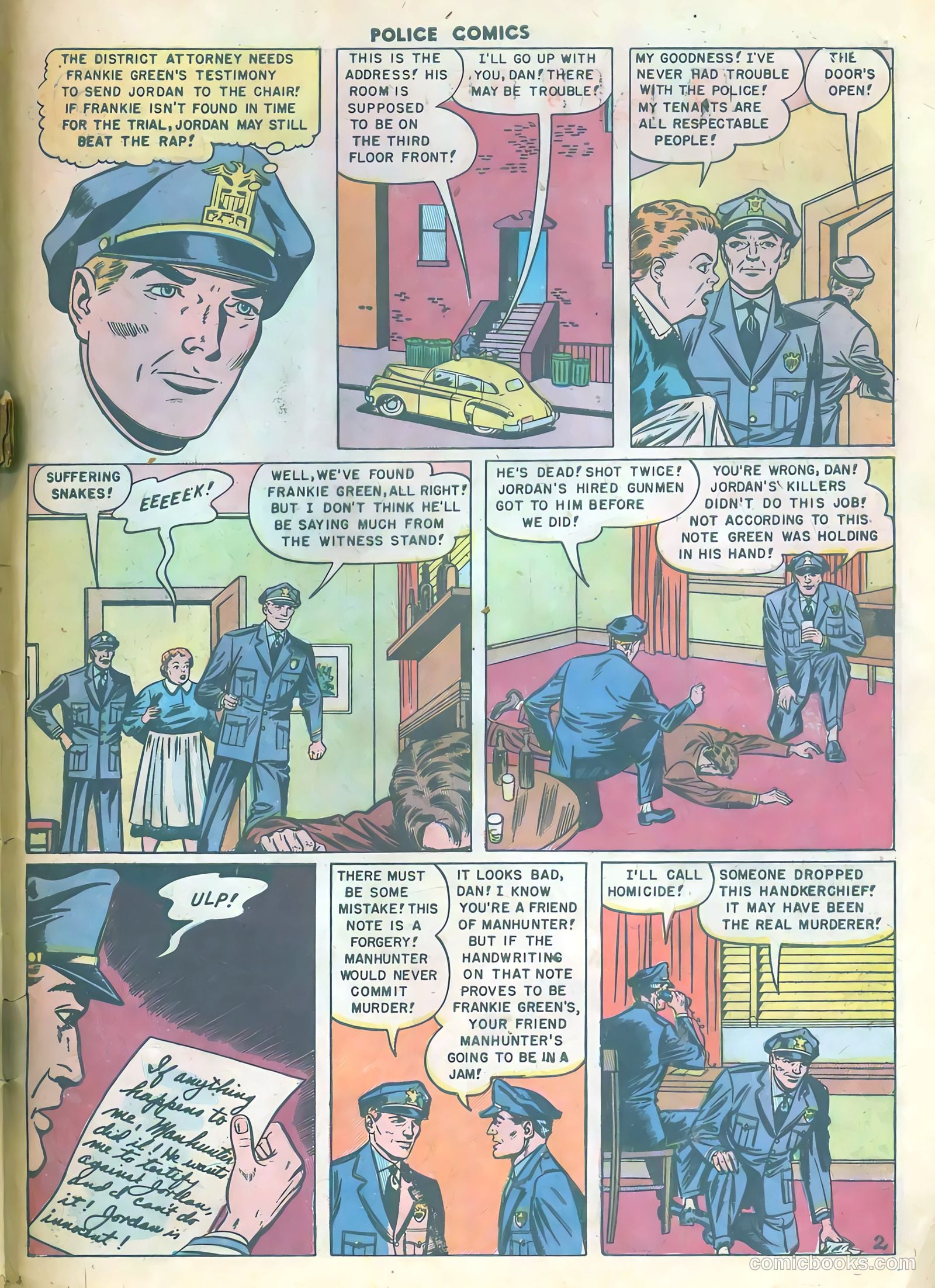 Police Comics #99 (1950) — page 29 of 36