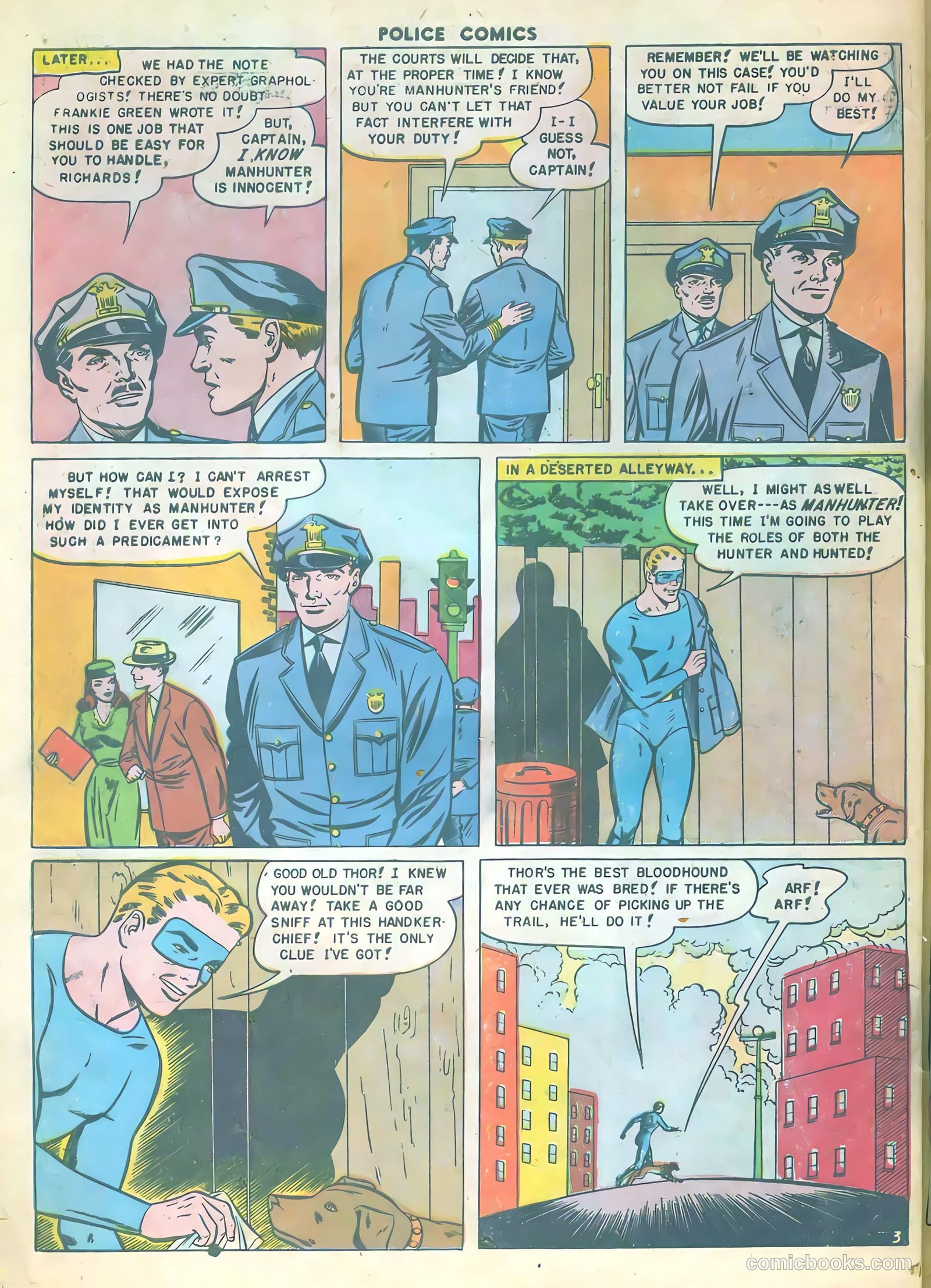 Police Comics #99 (1950) — page 30 of 36