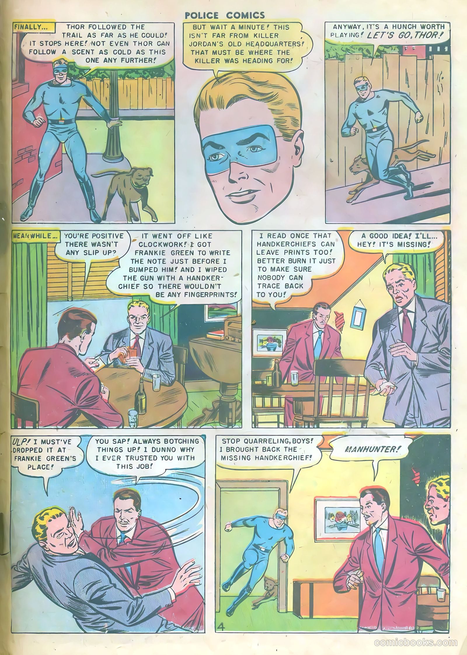 Police Comics #99 (1950) — page 31 of 36