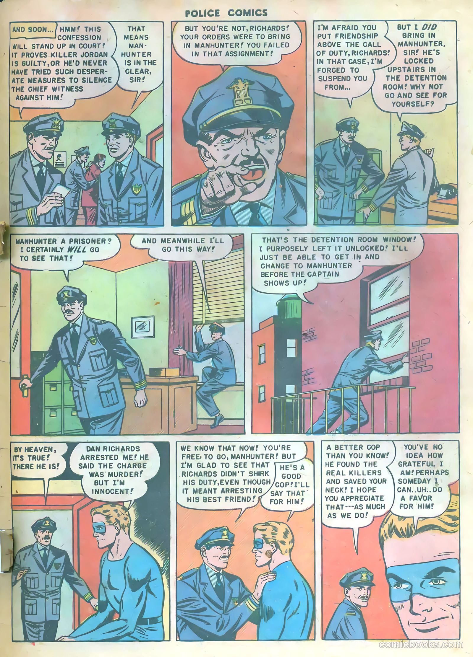 Police Comics #99 (1950) — page 33 of 36