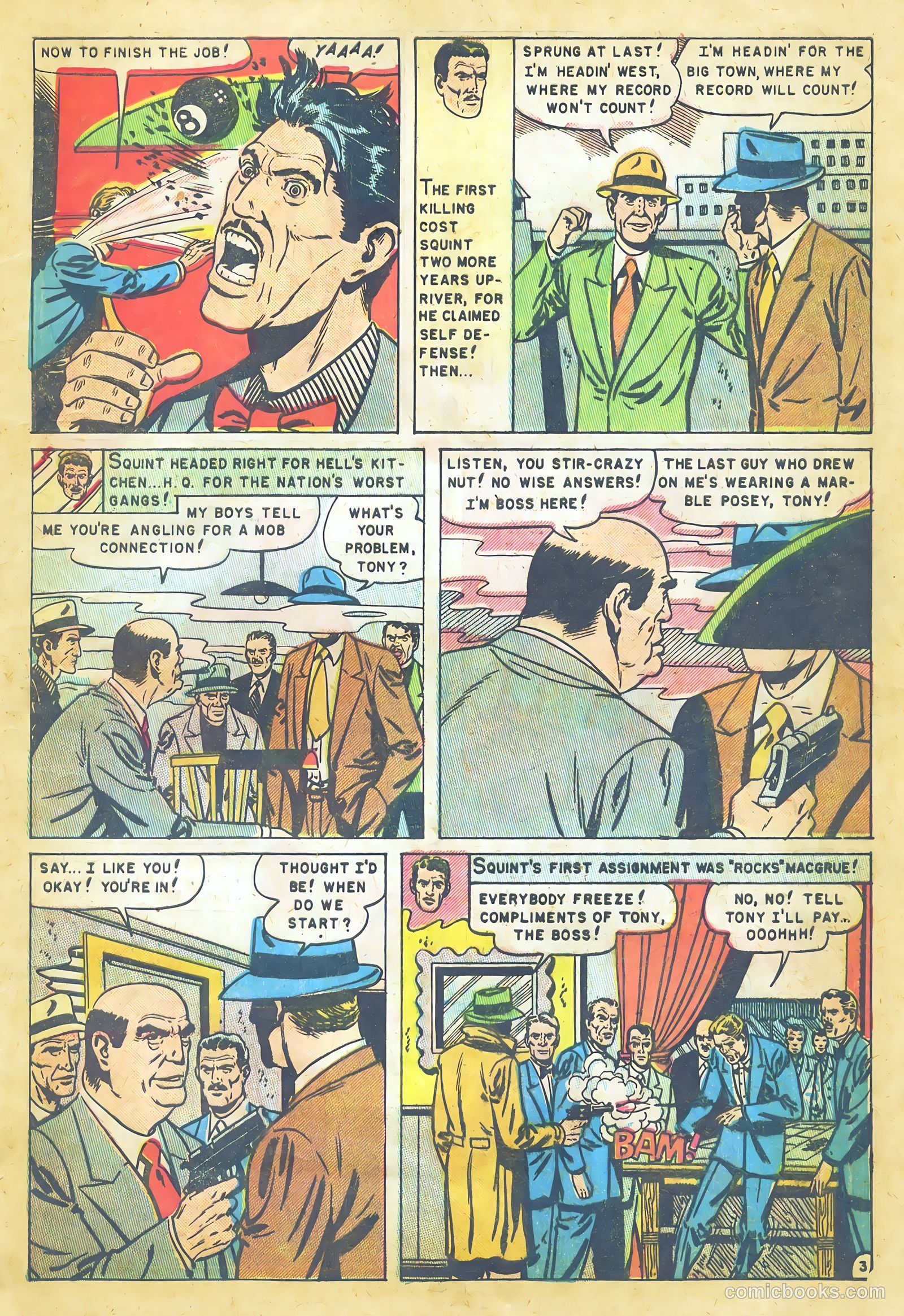 Police Line-Up #1 (1951) — page 5 of 37