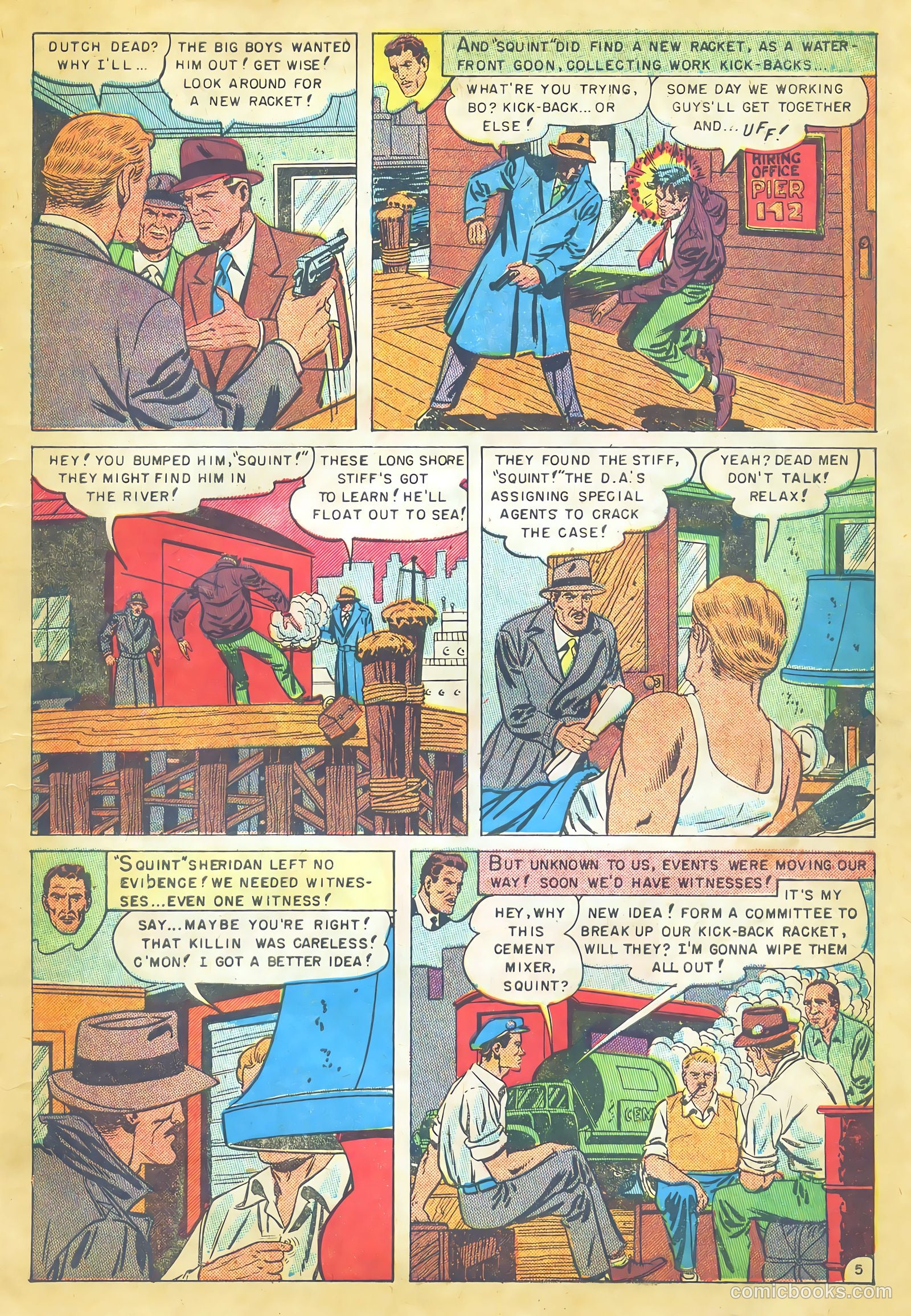 Police Line-Up #1 (1951) — page 7 of 37