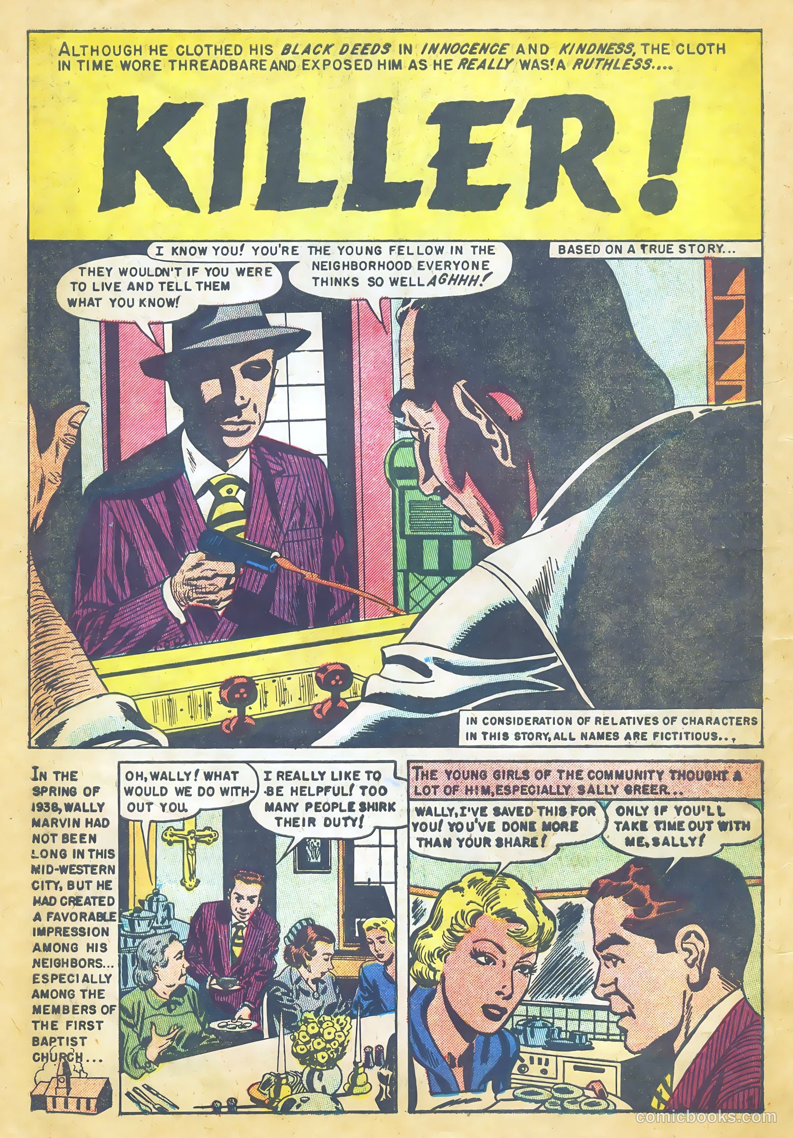 Police Line-Up #1 (1951) — page 10 of 37