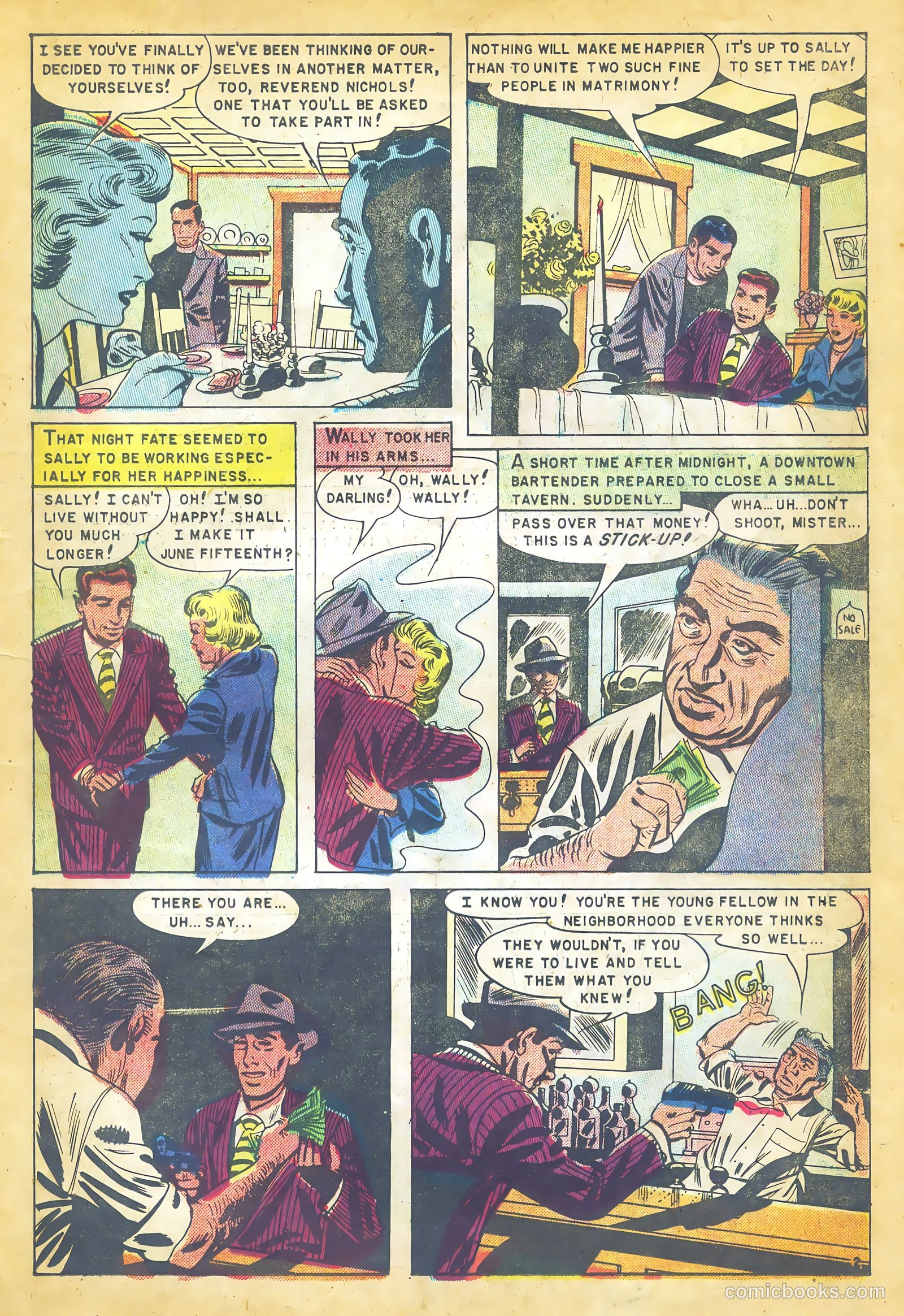 Police Line-Up #1 (1951) — page 11 of 37