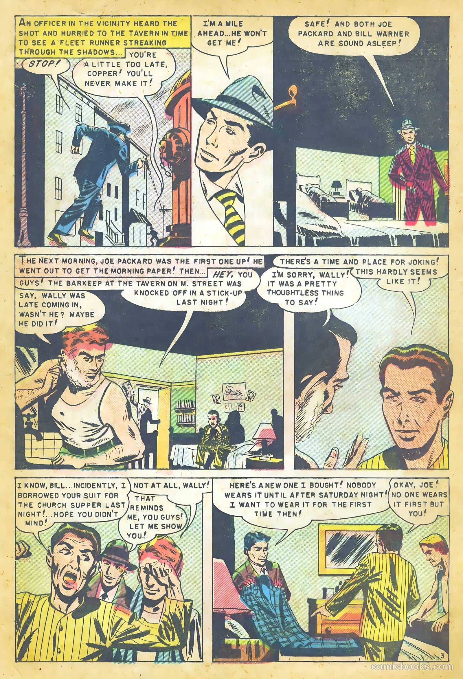 Police Line-Up #1 (1951) — page 12 of 37