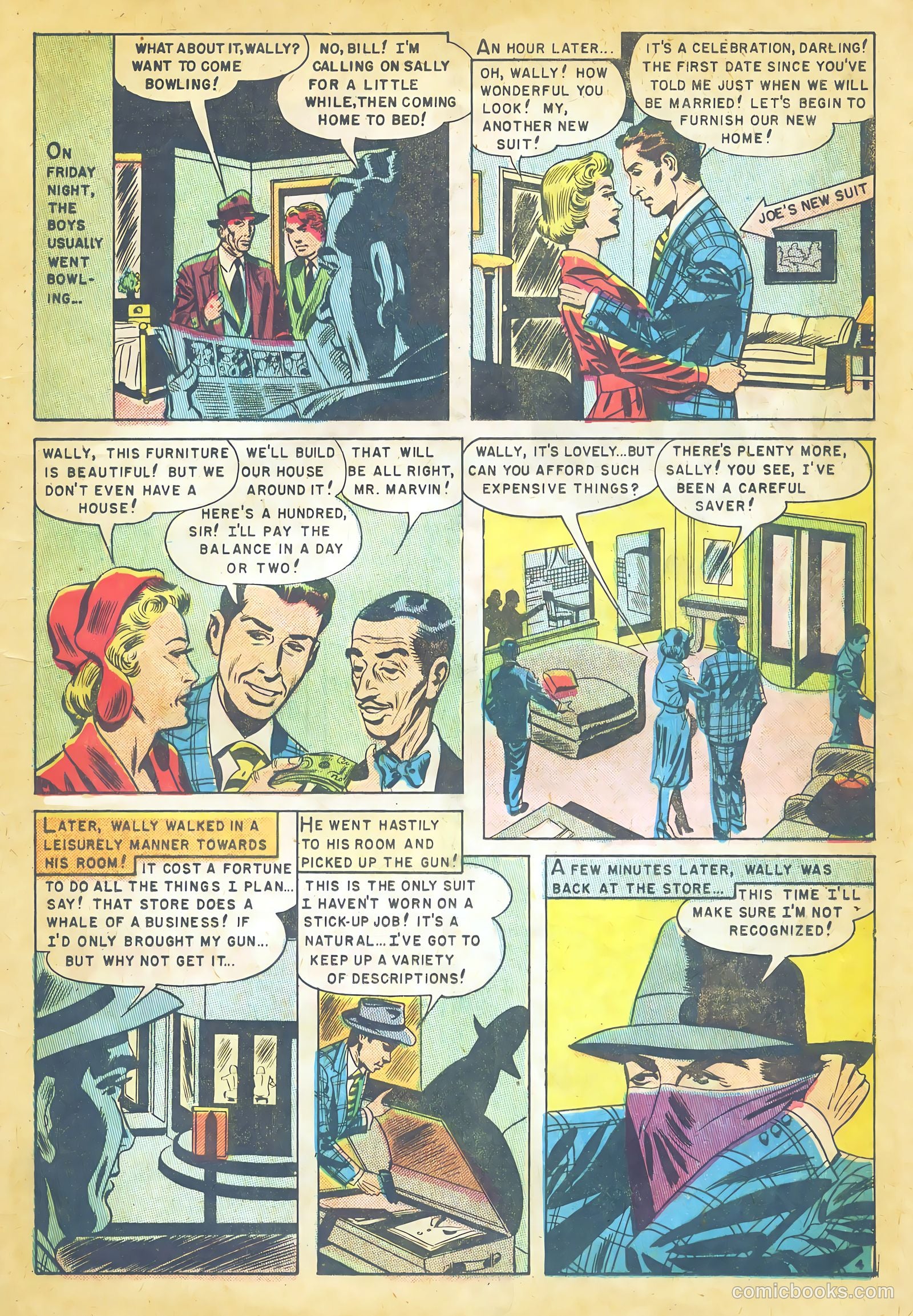 Police Line-Up #1 (1951) — page 13 of 37