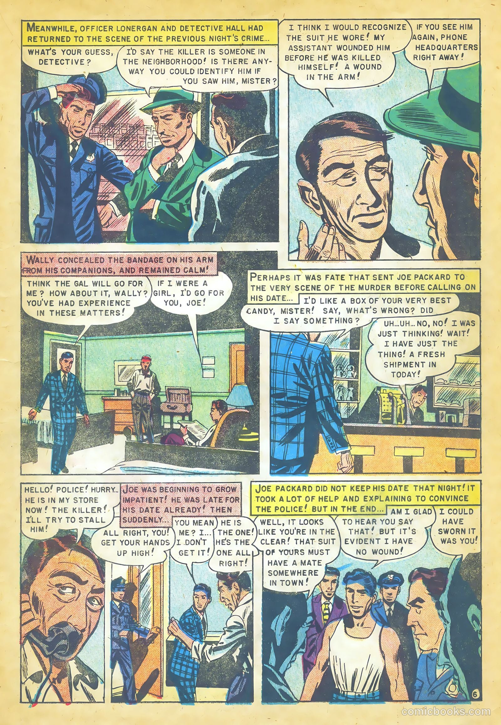 Police Line-Up #1 (1951) — page 15 of 37