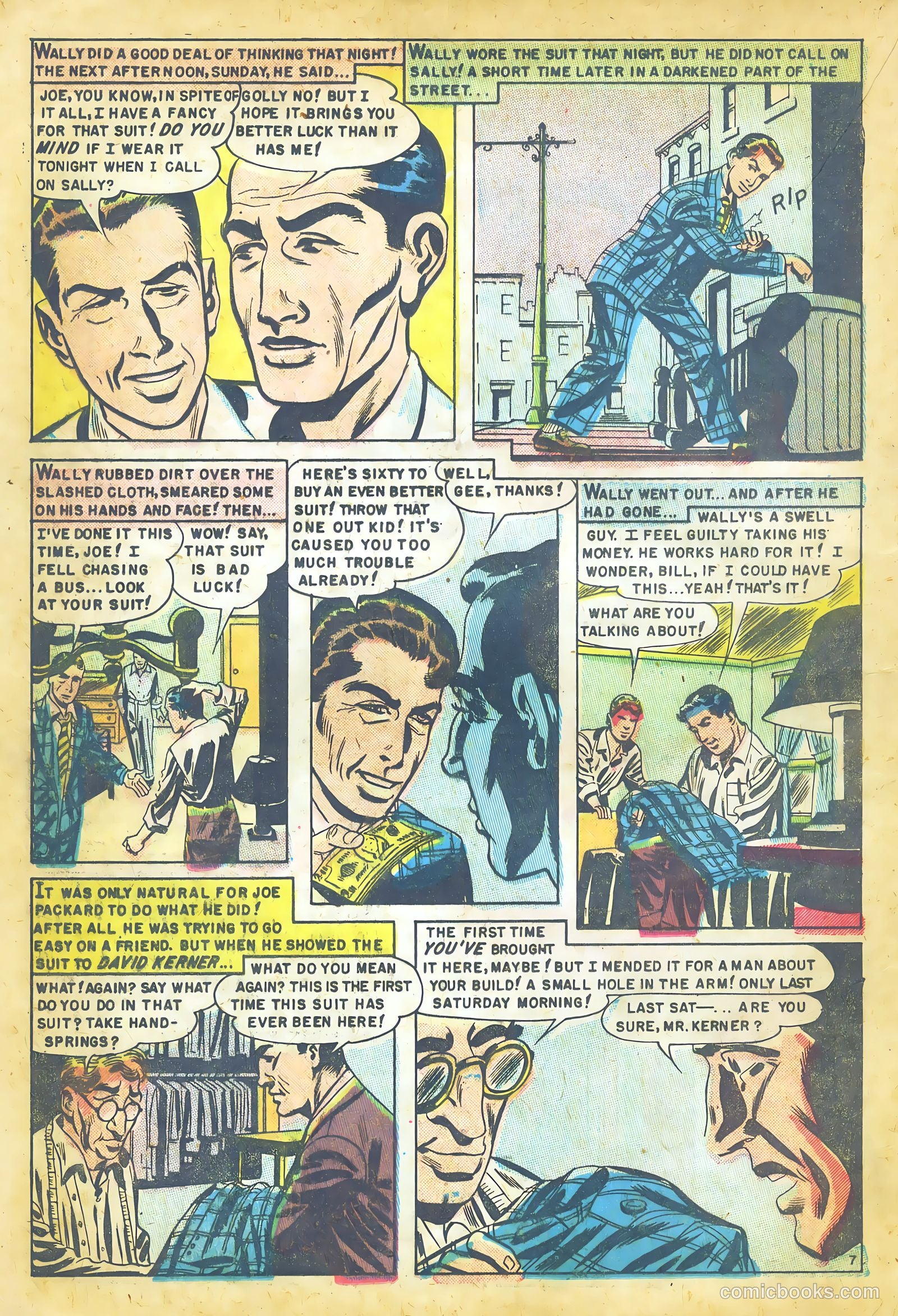 Police Line-Up #1 (1951) — page 16 of 37
