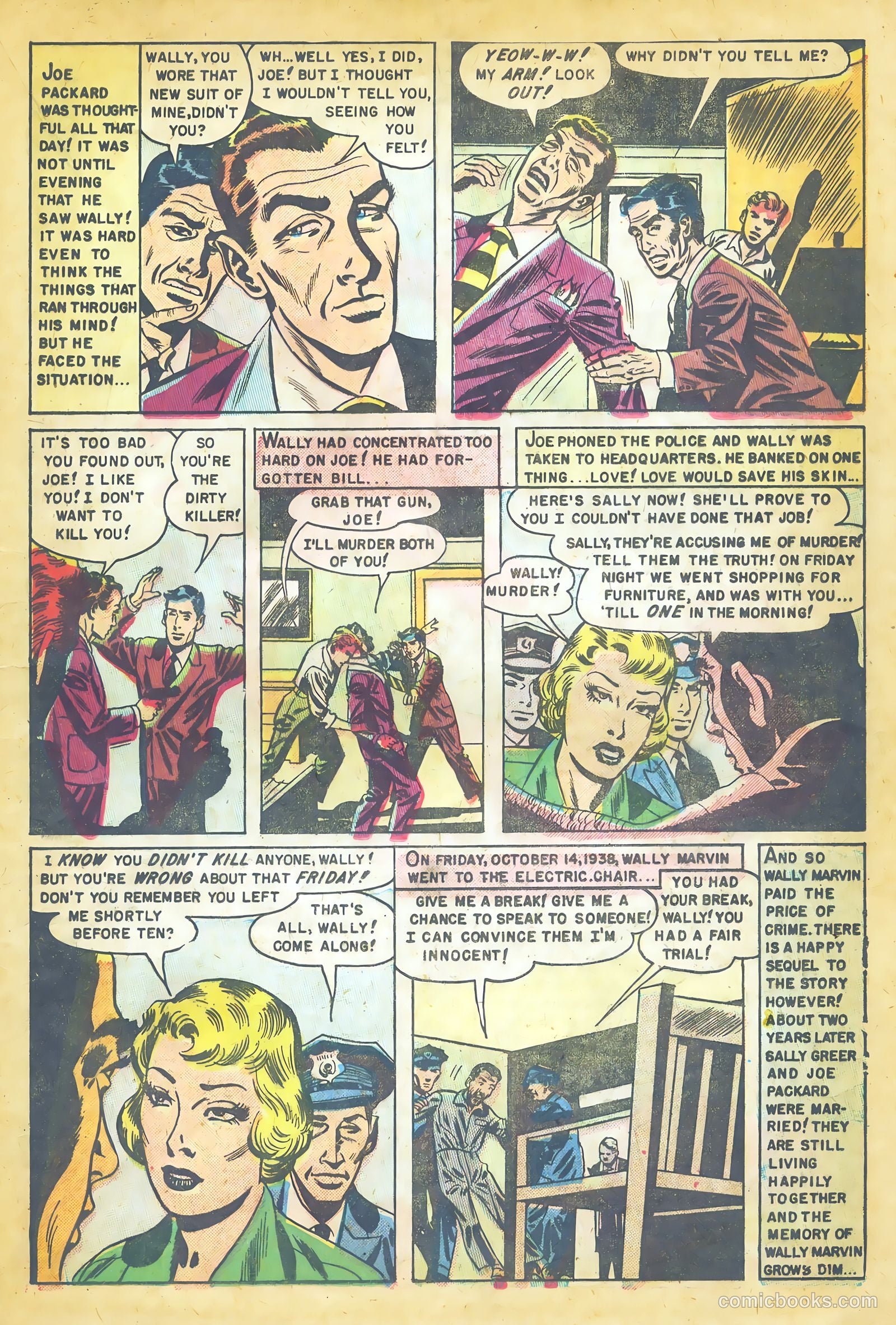 Police Line-Up #1 (1951) — page 17 of 37