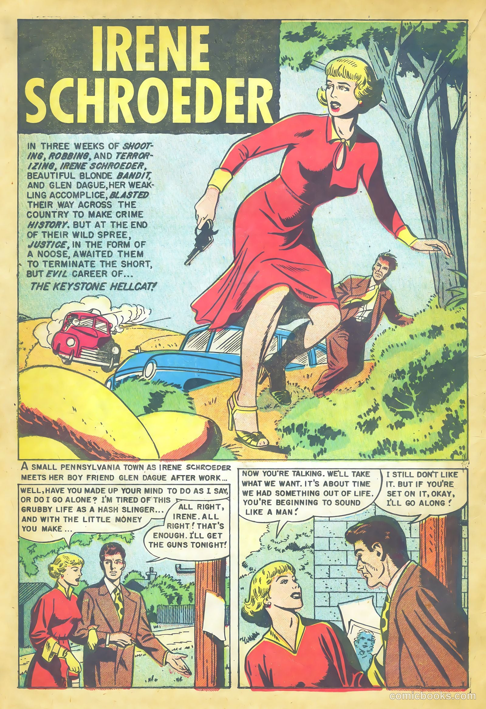 Police Line-Up #1 (1951) — page 18 of 37